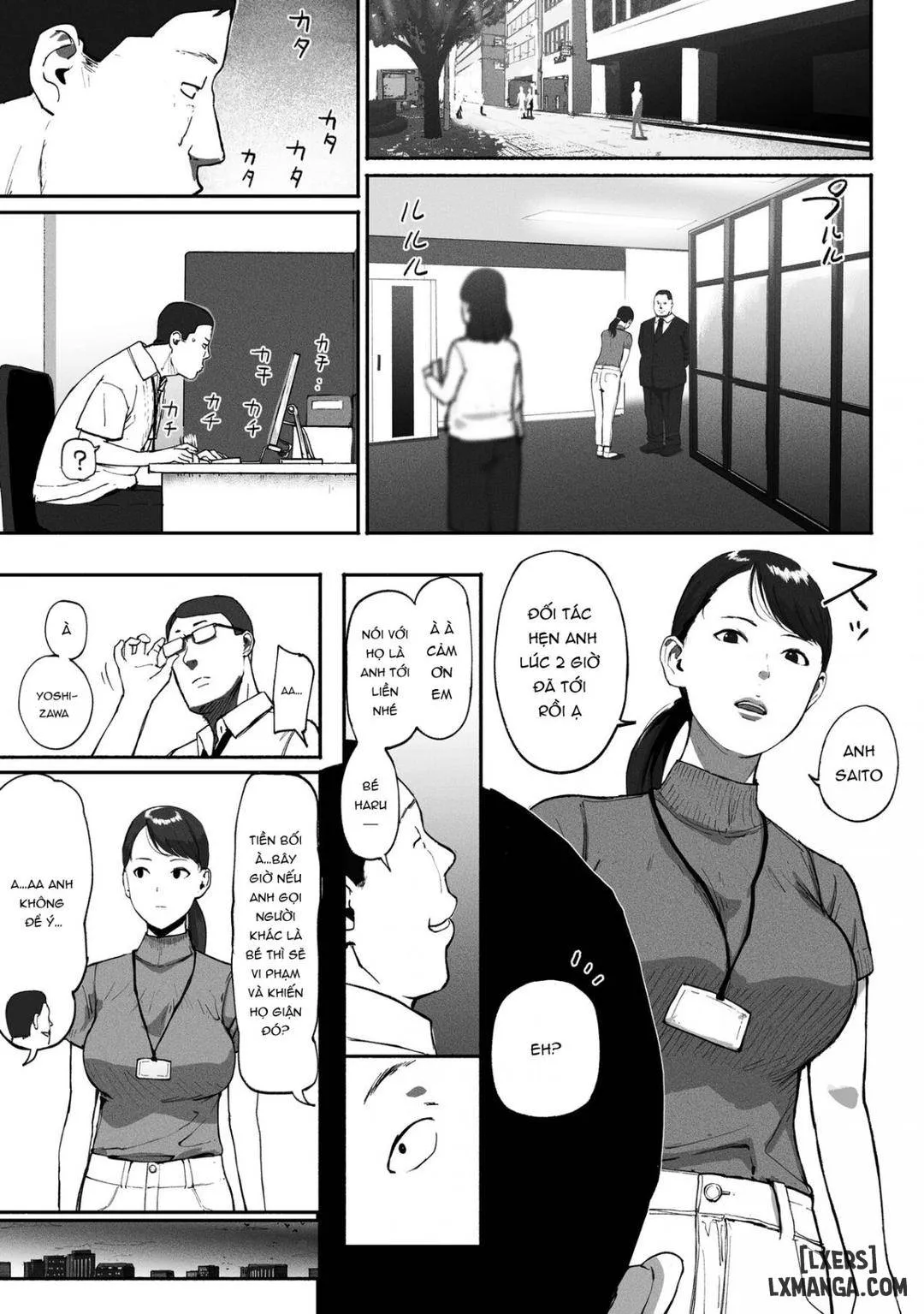 HentaiVN.net - Ảnh 35 - SinMama Papakatsu ~Shokuba no Joshi to Appli de Deattara~ - Oneshot