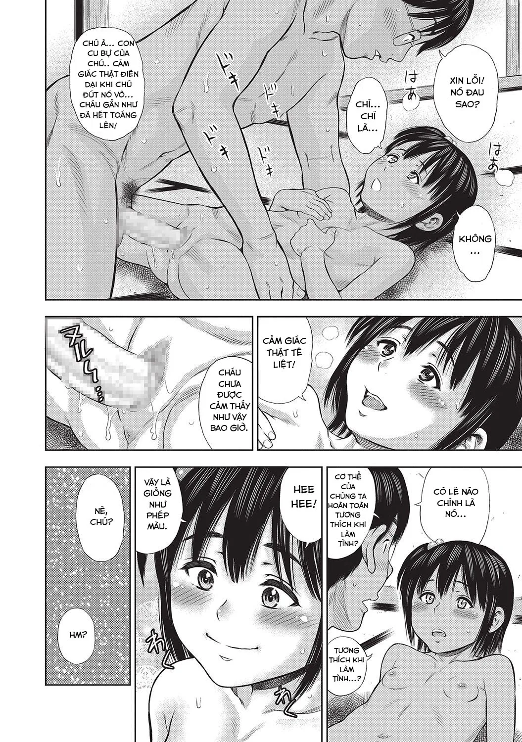 HentaiVN.net - Ảnh 11 - Ba đứa bé là chú của tôi [Boku wa Musekinin Oji-san ; 僕は無責任おじさん] - Oneshot