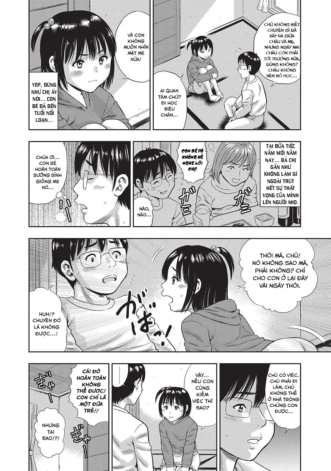 HentaiVN.net - Ảnh 3 - Ba đứa bé là chú của tôi [Boku wa Musekinin Oji-san ; 僕は無責任おじさん] - Oneshot