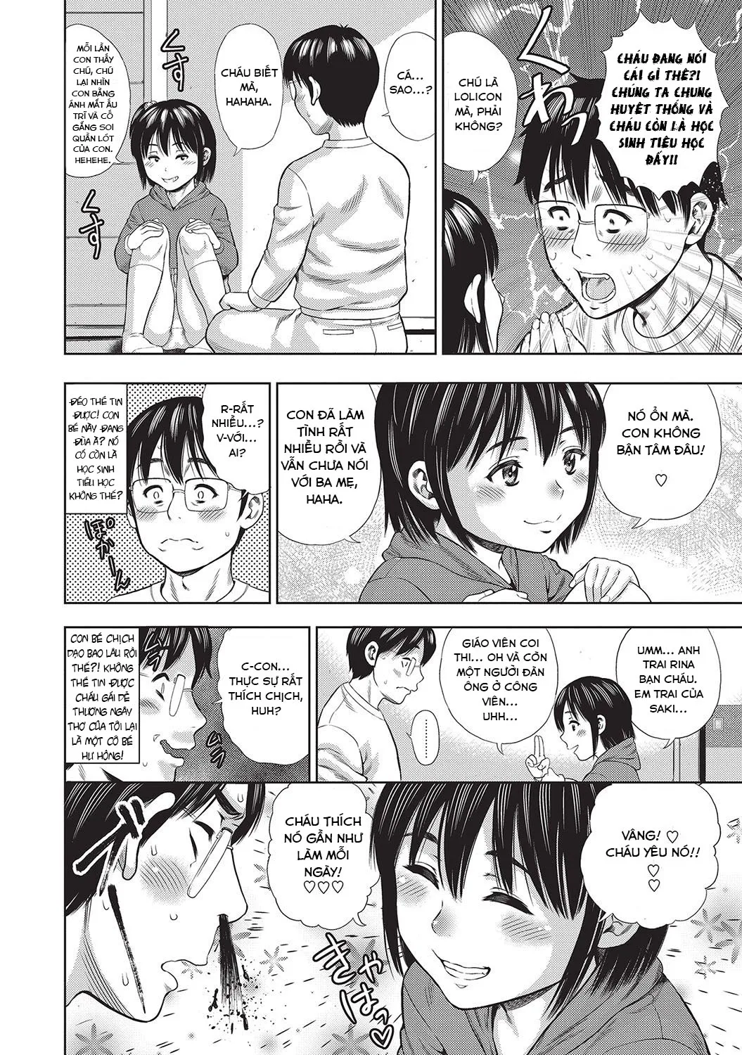 HentaiVN.net - Ảnh 5 - Ba đứa bé là chú của tôi [Boku wa Musekinin Oji-san ; 僕は無責任おじさん] - Oneshot