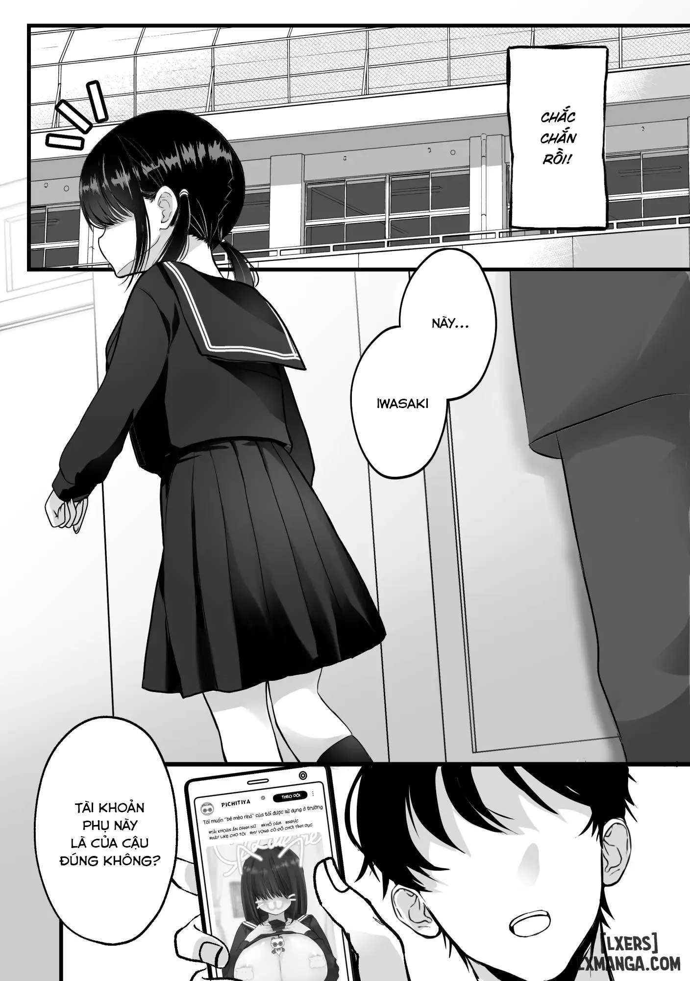 HentaiVN.net - Ảnh 4 - Khi thử "hạ gục" một cô gái đang sống buông thả trên tài khoản phụ... - Oneshot