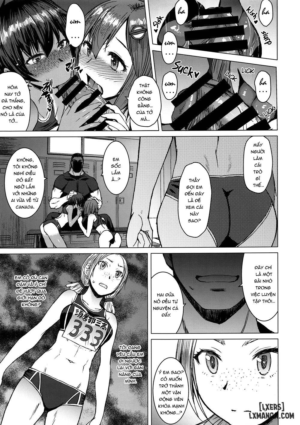 HentaiVN.net - Ảnh 8 - Joshi rikujou koubi 3 - Oneshot.
