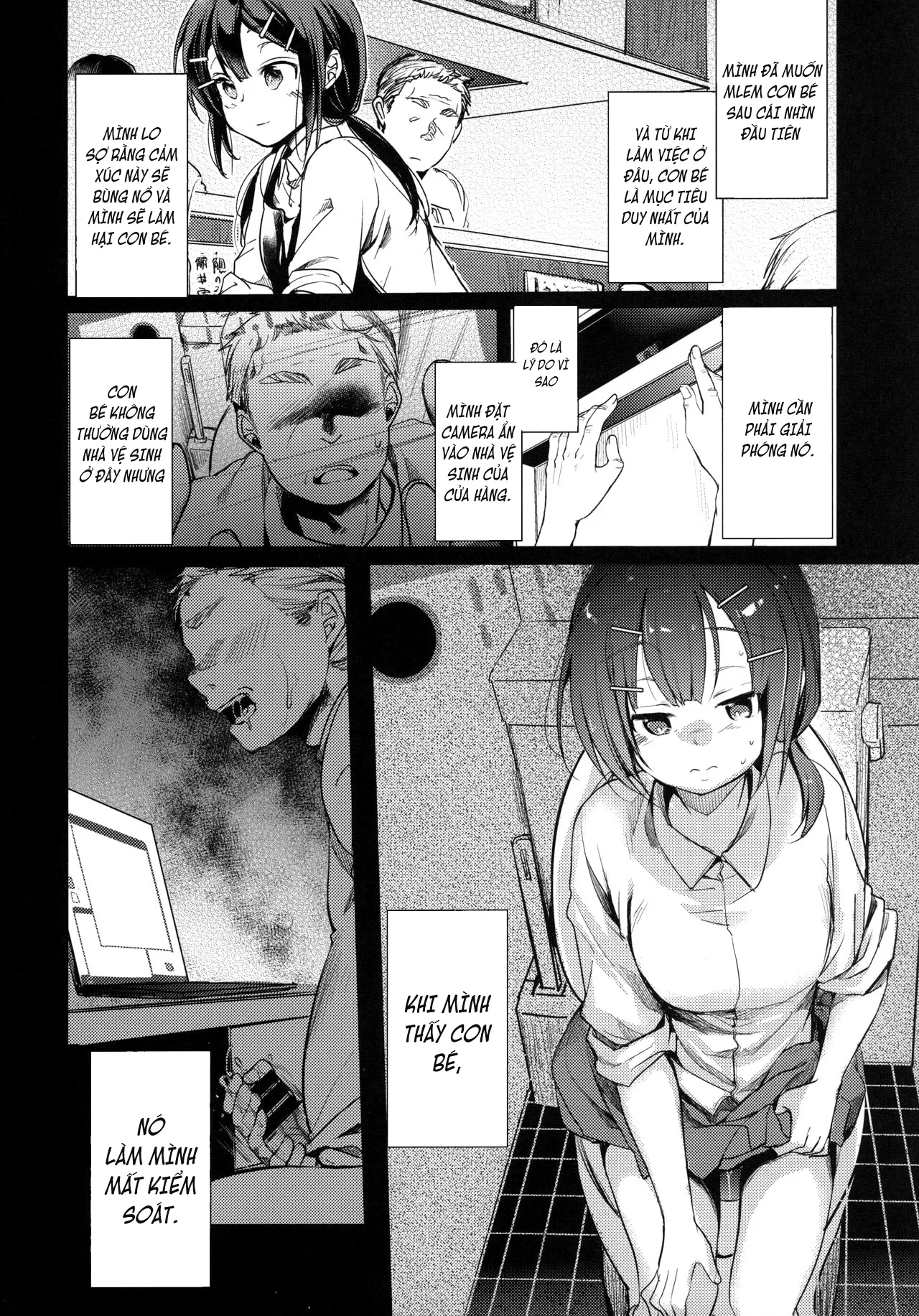 HentaiVN.net - Ảnh 8 - Tsutomesaki no Musume-san o Oishiku Itadaku Hon Teishoukuya Hen [勤め先の娘さんをおいしく頂く本 定食屋編] - Oneshot