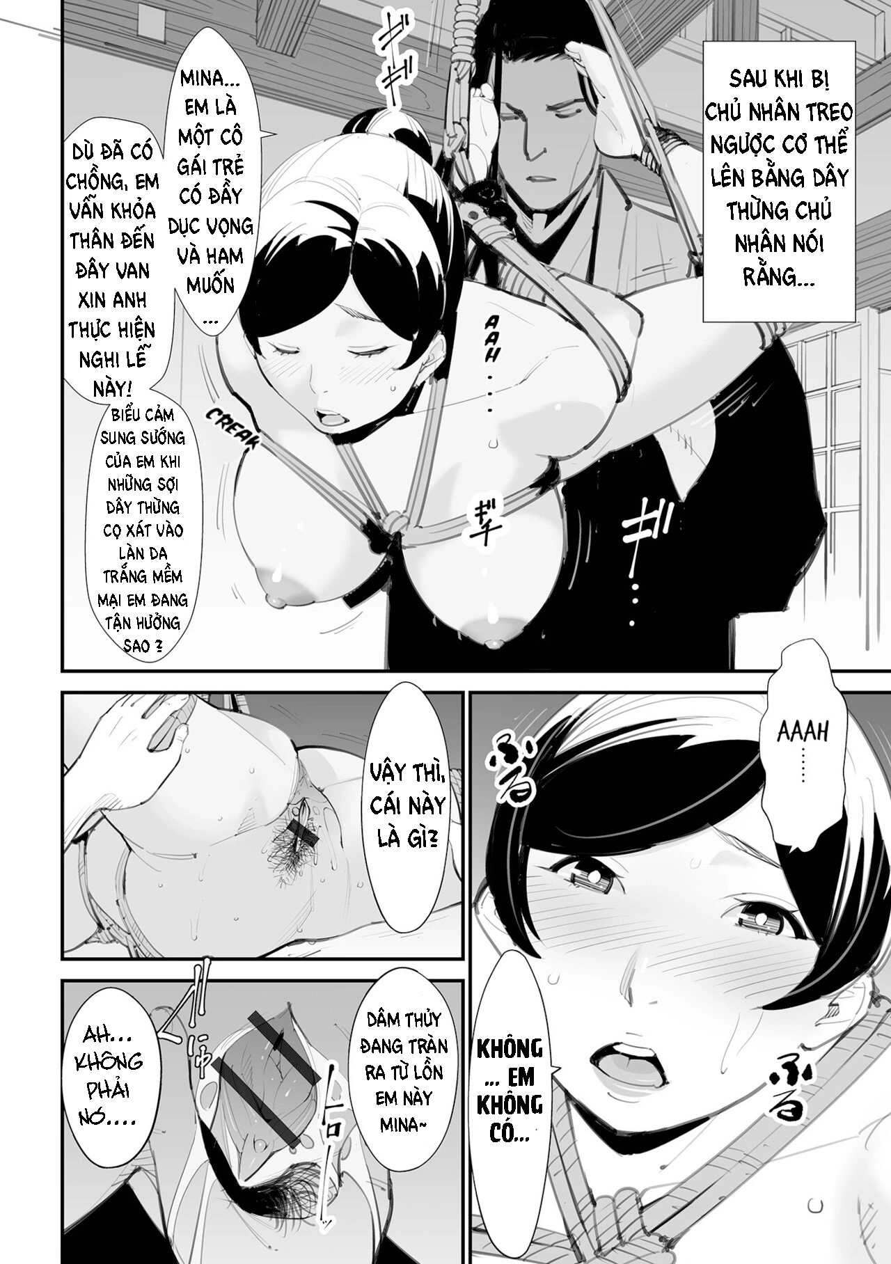 HentaiVN.net - Ảnh 4 - Nghệ Thuật Trói Buộc Tình Dục - Oneshot