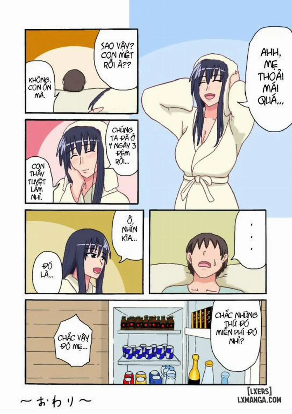 HentaiVN.net - Ảnh 17 - Haha to Vacances - Oneshot