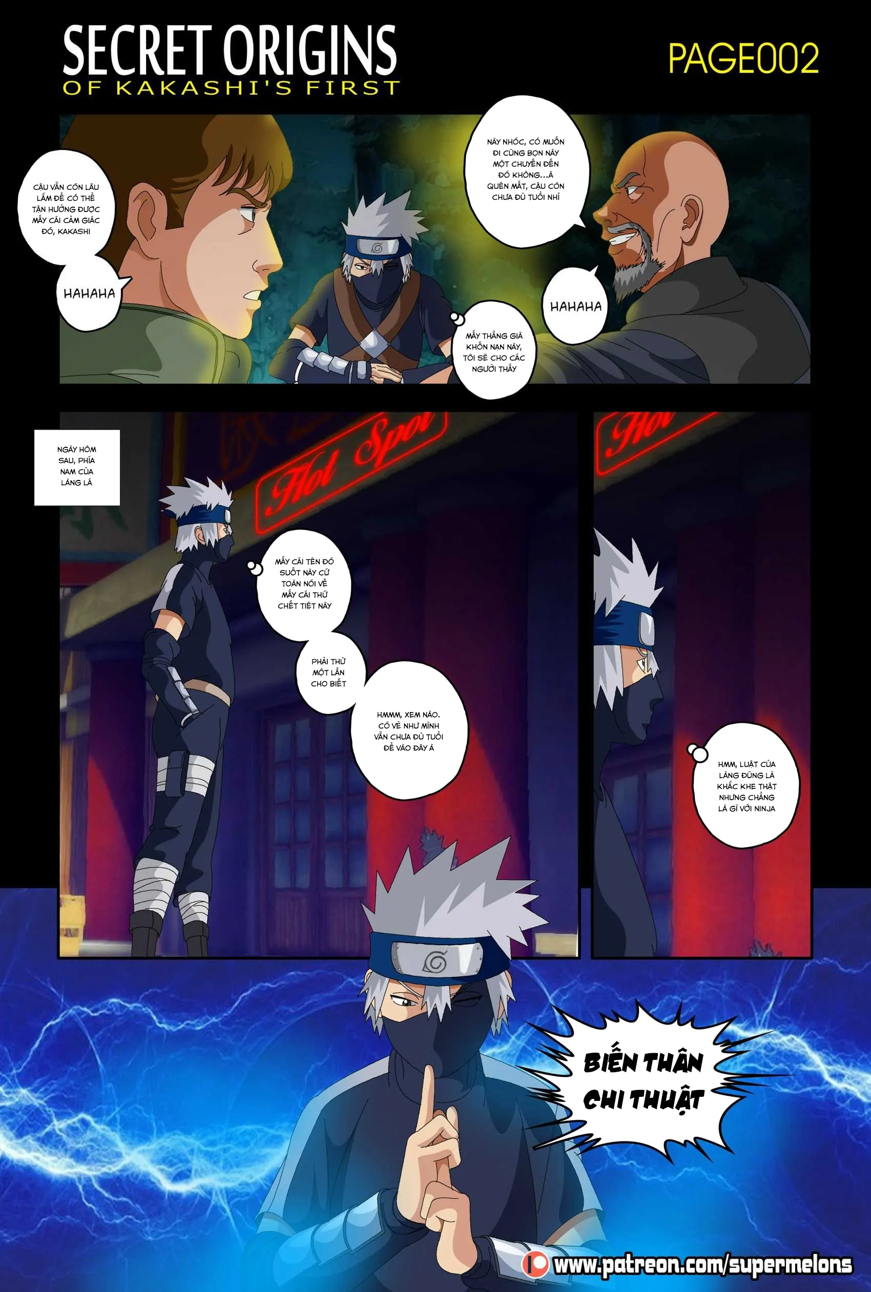HentaiVN.net - Ảnh 3 - Secret Origins of Kakashi’s First (Naruto) - Oneshot