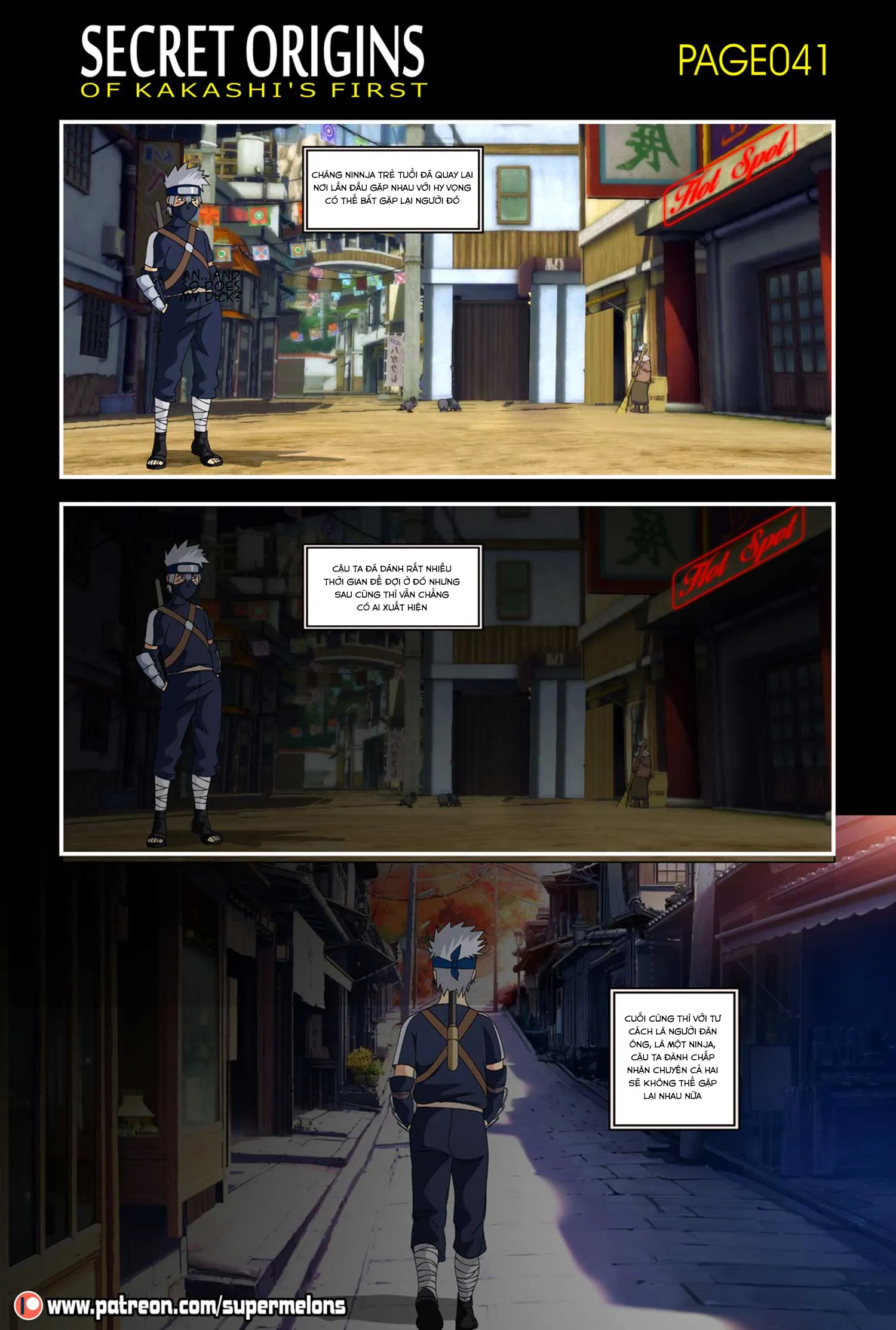 HentaiVN.net - Ảnh 42 - Secret Origins of Kakashi’s First (Naruto) - Oneshot