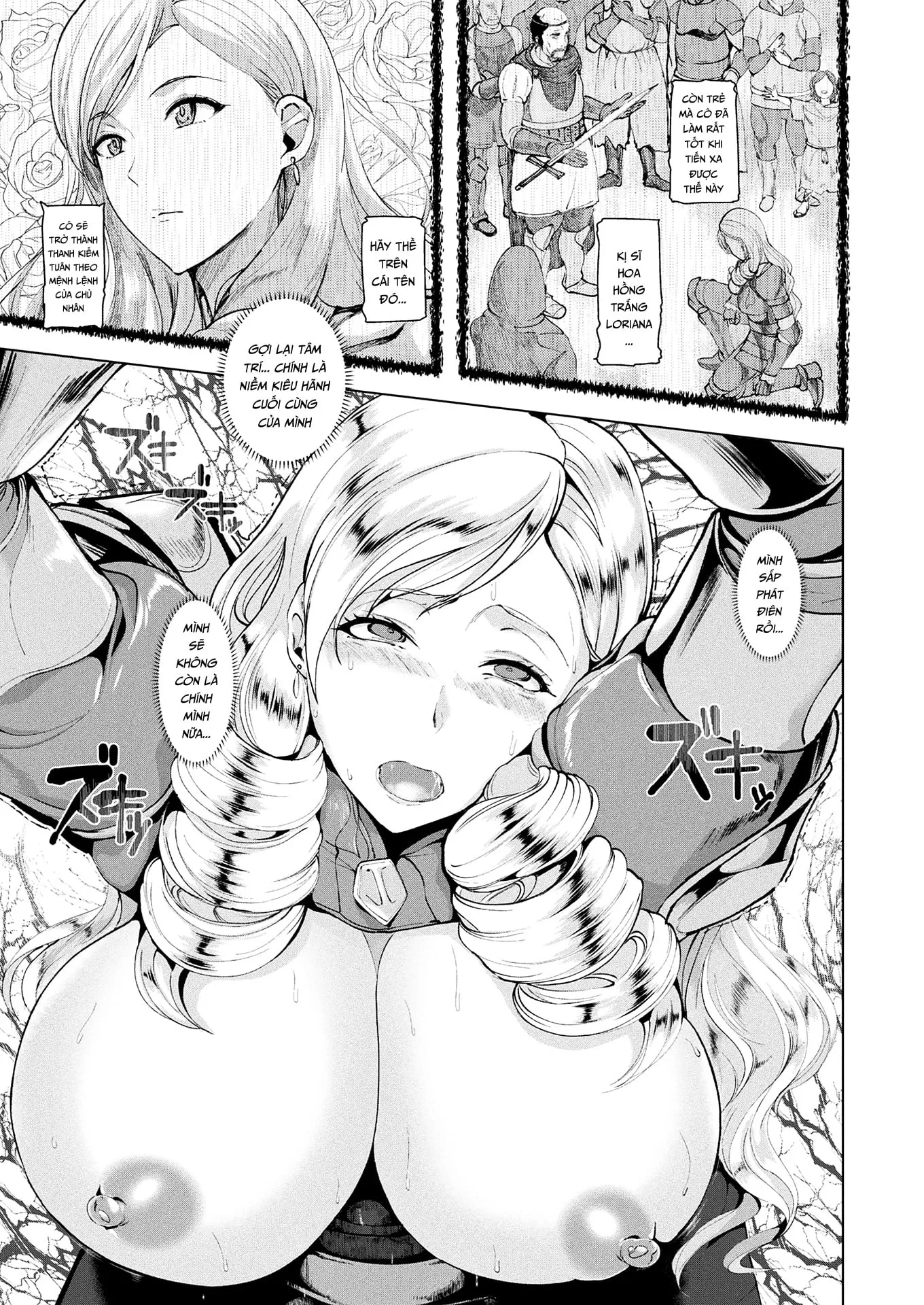 HentaiVN.net - Ảnh 13 - Shiro Bara no Kishi Loriana - Chap 1
