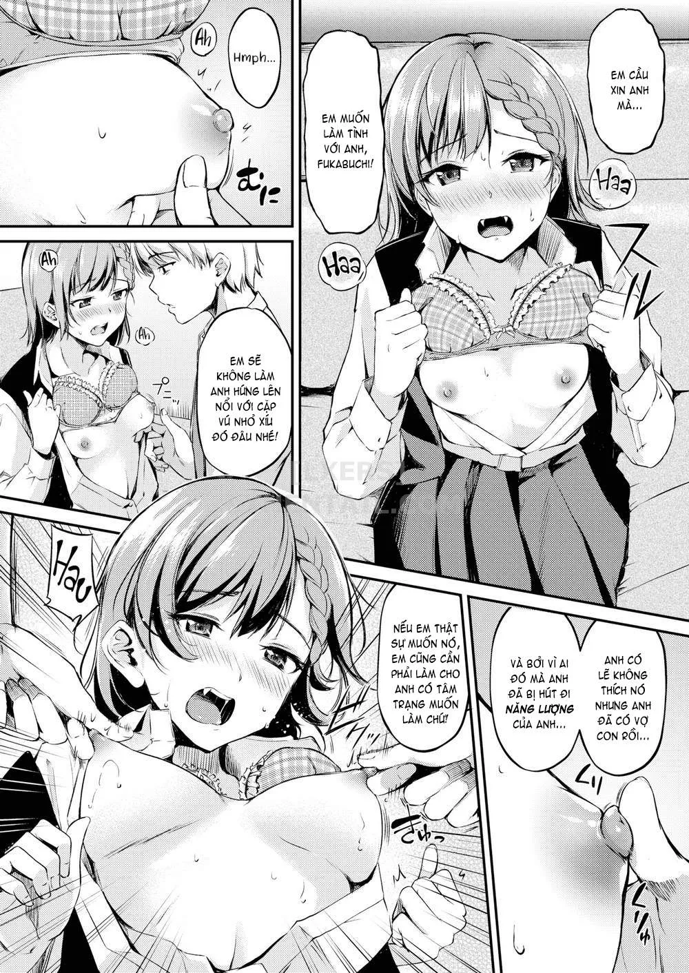 HentaiVN.net - Ảnh 9 - Midara Switch - Sensual Switch [みだらすいっち] - Chap 3 - Thirsty For Work ~A Certain Vampires Job Hunt~