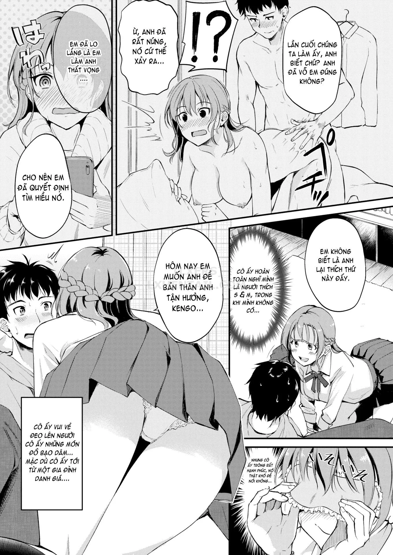 HentaiVN.net - Ảnh 3 - Midara Switch - Sensual Switch [みだらすいっち] - Chap 6 - Do You Like the Pain?