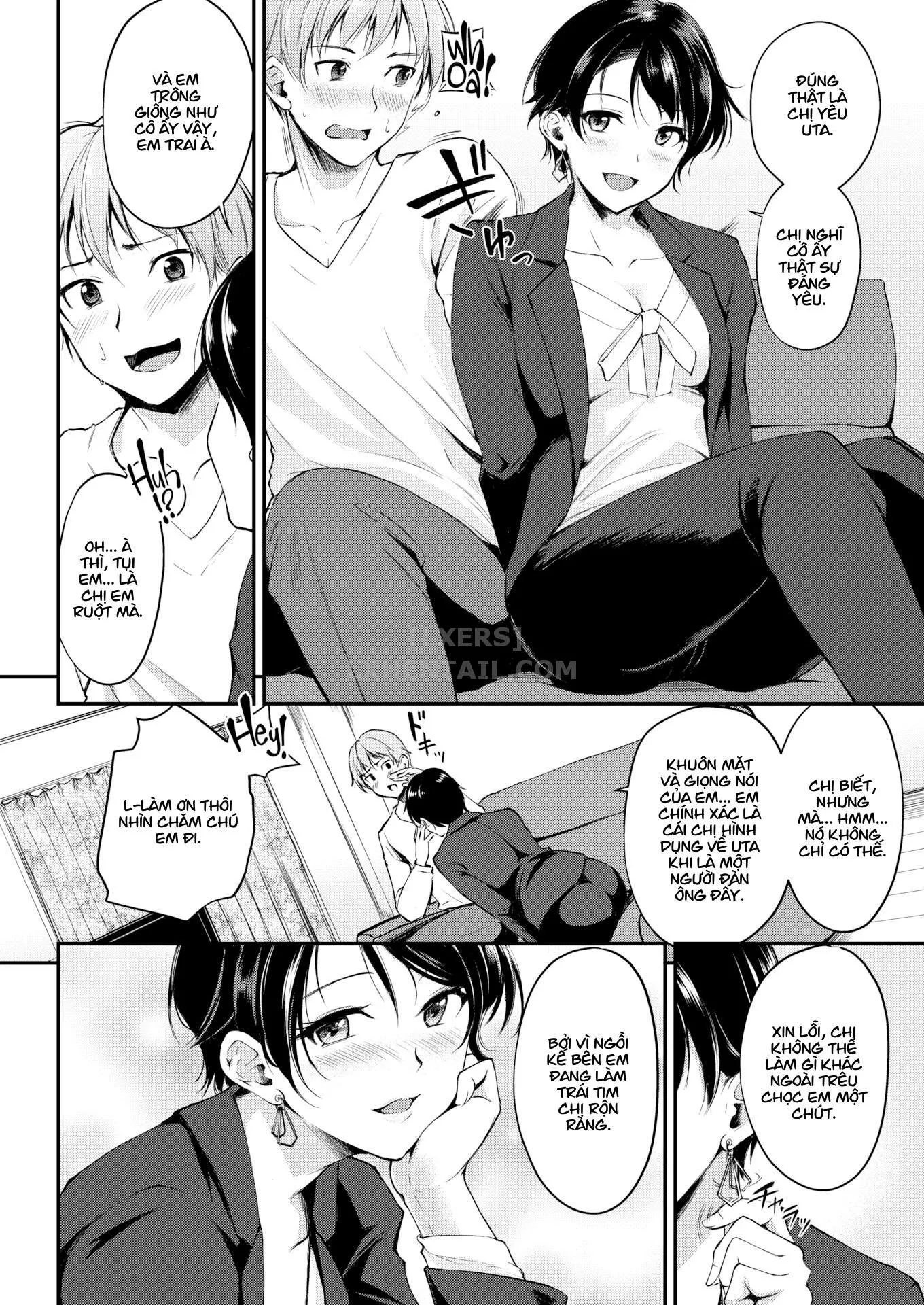 HentaiVN.net - Ảnh 5 - Midara Switch - Sensual Switch [みだらすいっち] - Chap 7 - Sis’s Boyfriend
