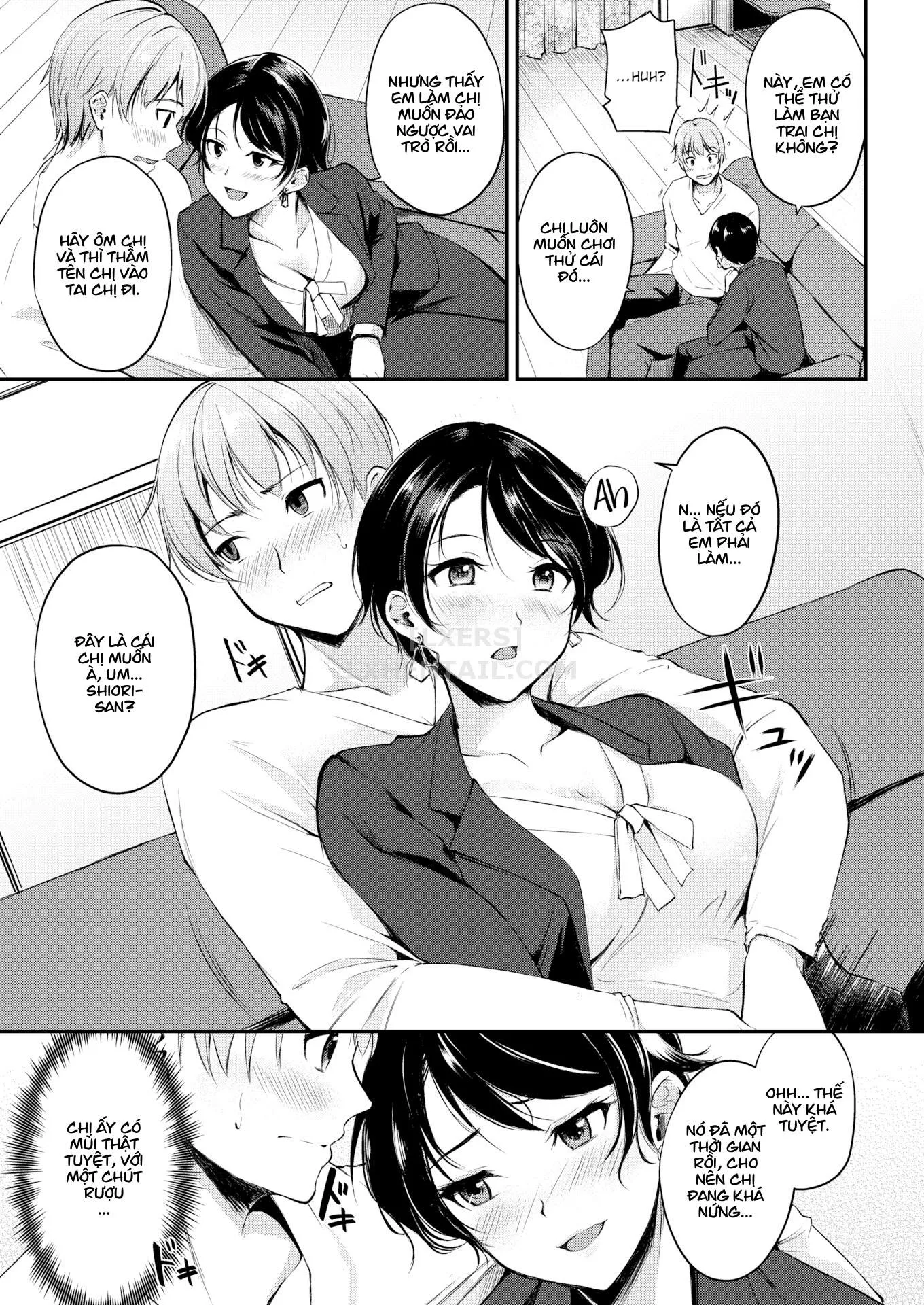 HentaiVN.net - Ảnh 6 - Midara Switch - Sensual Switch [みだらすいっち] - Chap 7 - Sis’s Boyfriend