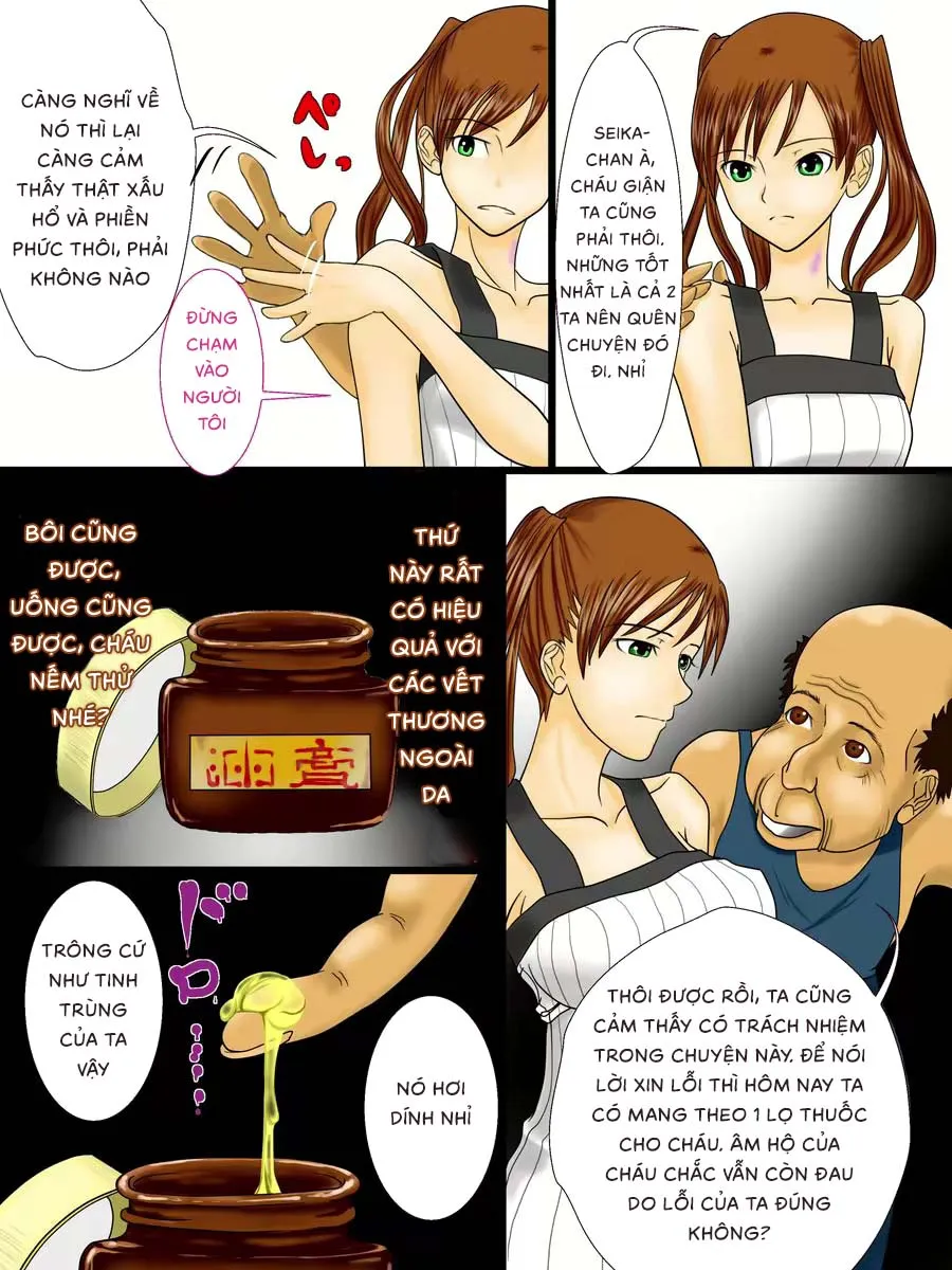 HentaiVN.net - Ảnh 6 - Hanakutashi owari ~Kareshi no Sofu ni Tegome ni Sareta Watashi~ [華腐し ～彼氏の祖父に手篭めにされた私～] - Chap 3 + 4 - End phần 1.