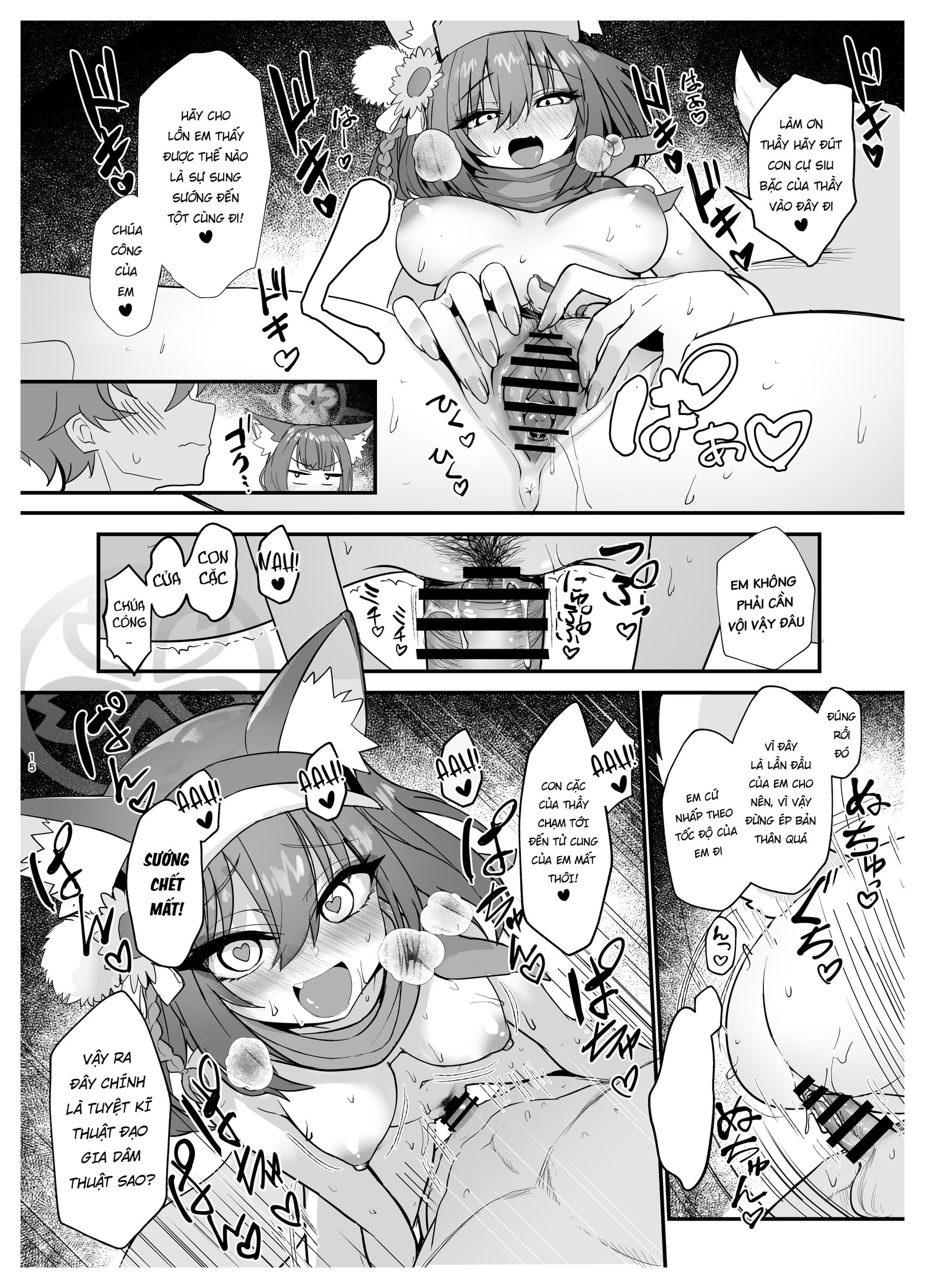 HentaiVN.net - Ảnh 14 - 2 Cái đuôi - Oneshot 1 cái đuôi