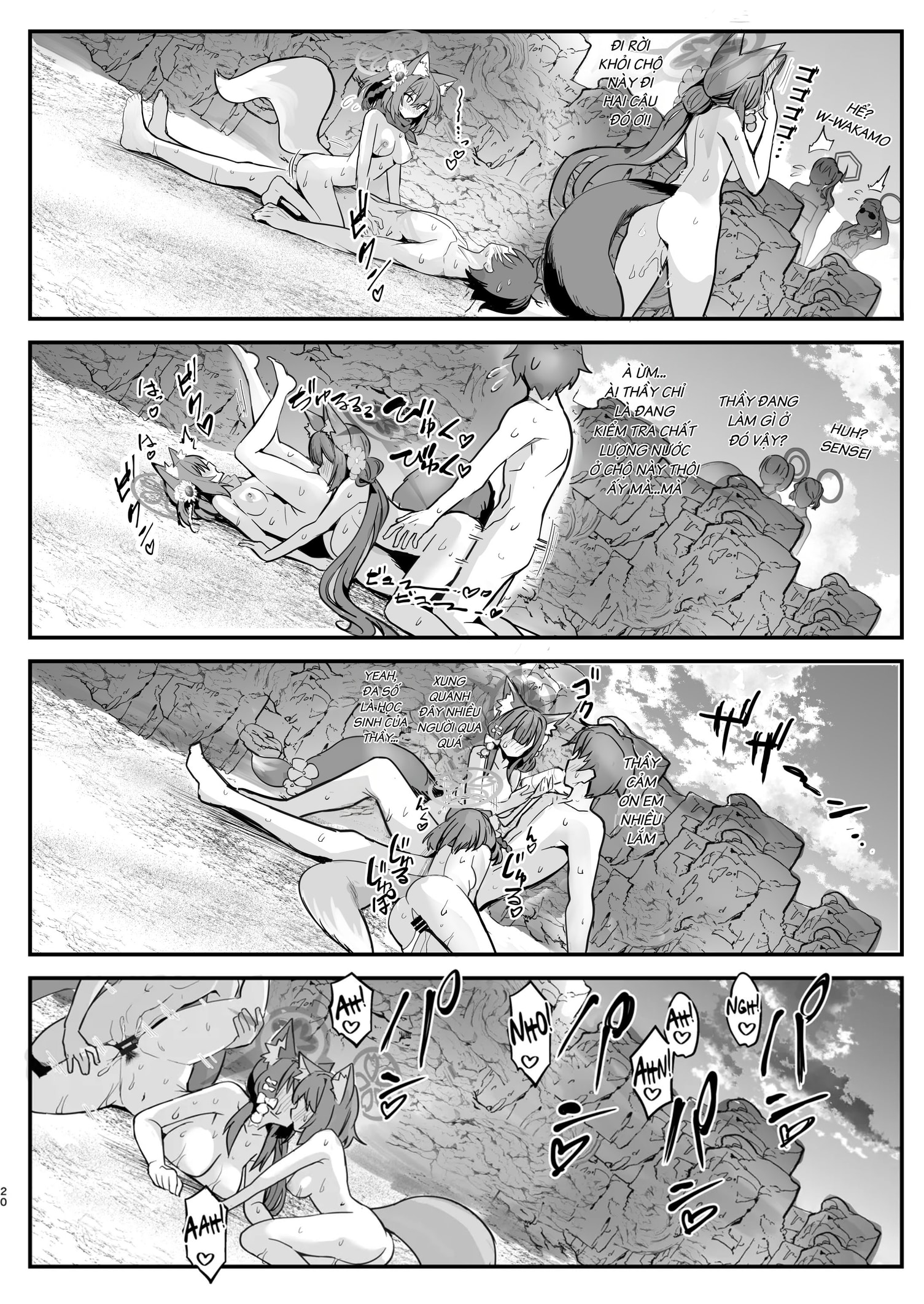 HentaiVN.net - Ảnh 19 - 2 Cái đuôi - Oneshot 1 cái đuôi