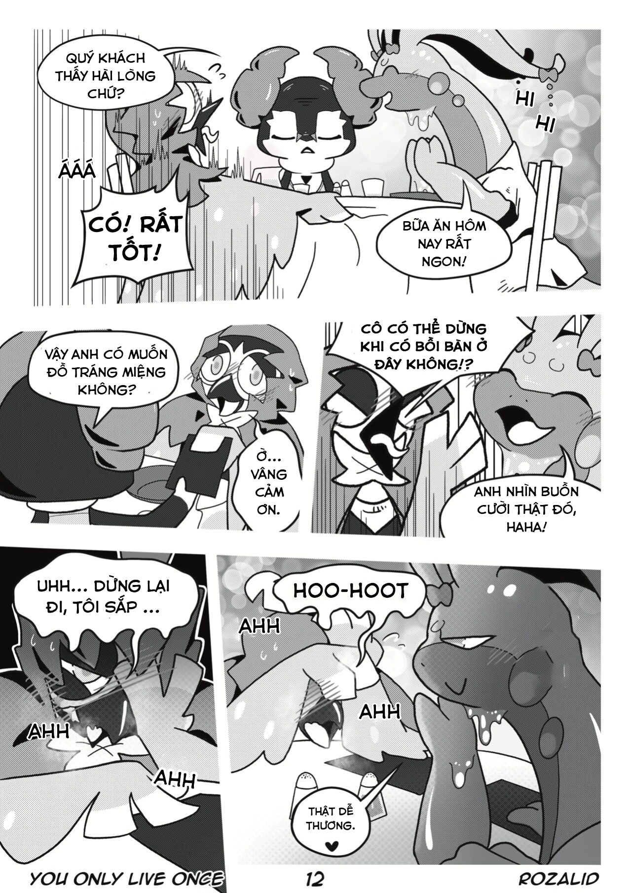 HentaiVN.net - Ảnh 15 - Bạn chỉ sống một lần thôi đấy - Oneshot