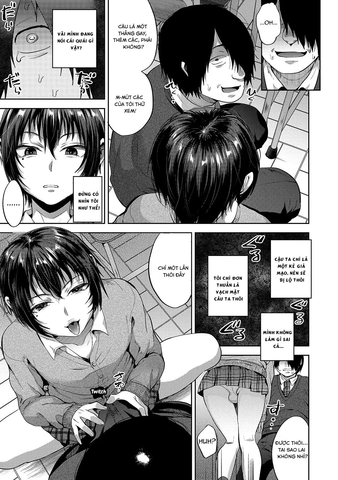 HentaiVN.net - Ảnh 6 - JK Osu VS DT [[Tsukuru] JK Osu VS DT (Otokonoko HEAVEN Vol. 48) [English] [mysterymeat3] [Digital]] - Oneshot