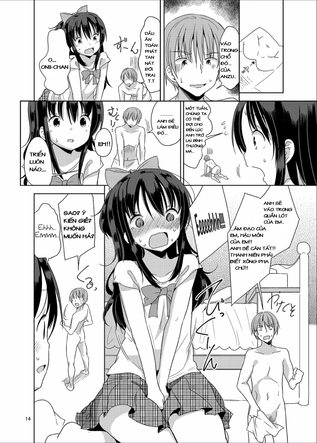 HentaiVN.net - Ảnh 14 - Những ngày [Little Sister With Grande Everyday] - Chap 1