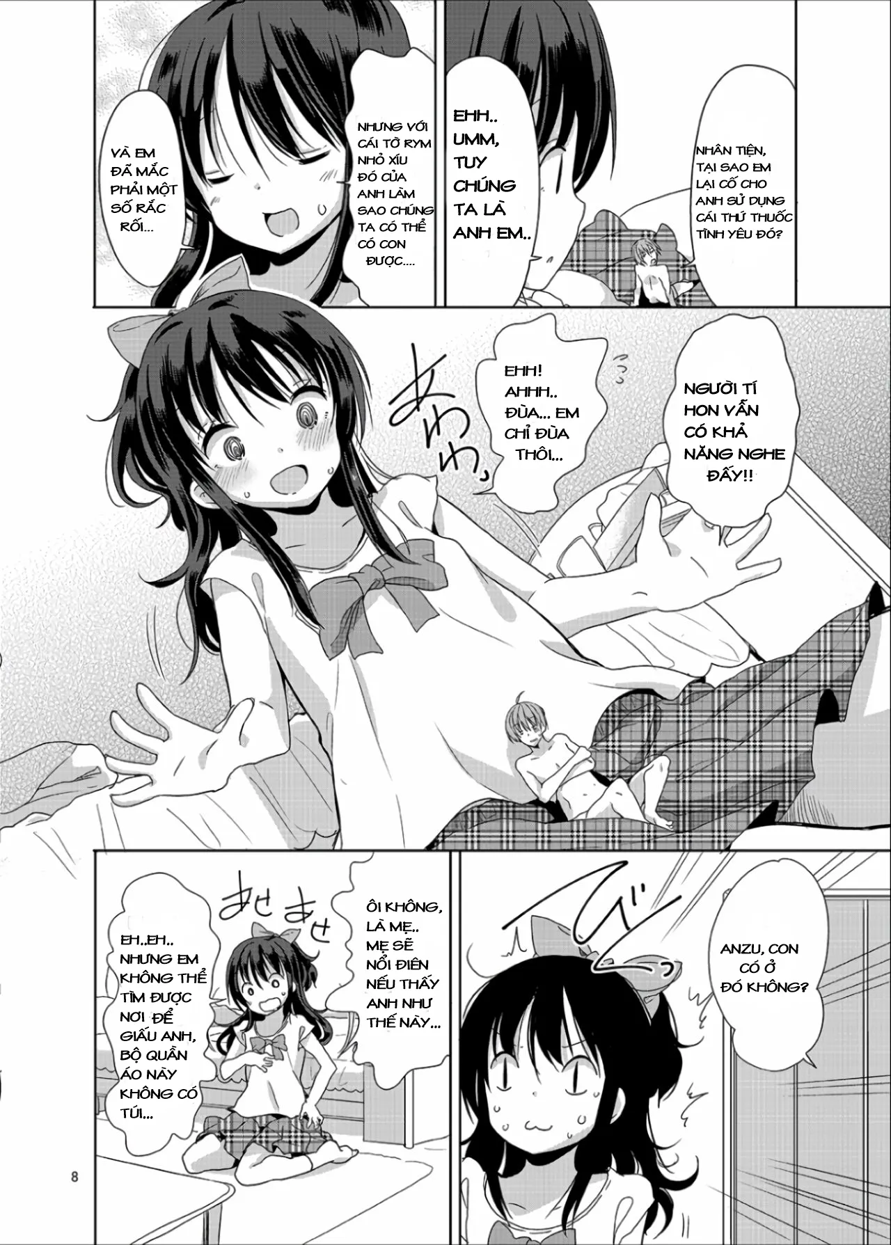 HentaiVN.net - Ảnh 8 - Những ngày [Little Sister With Grande Everyday] - Chap 1