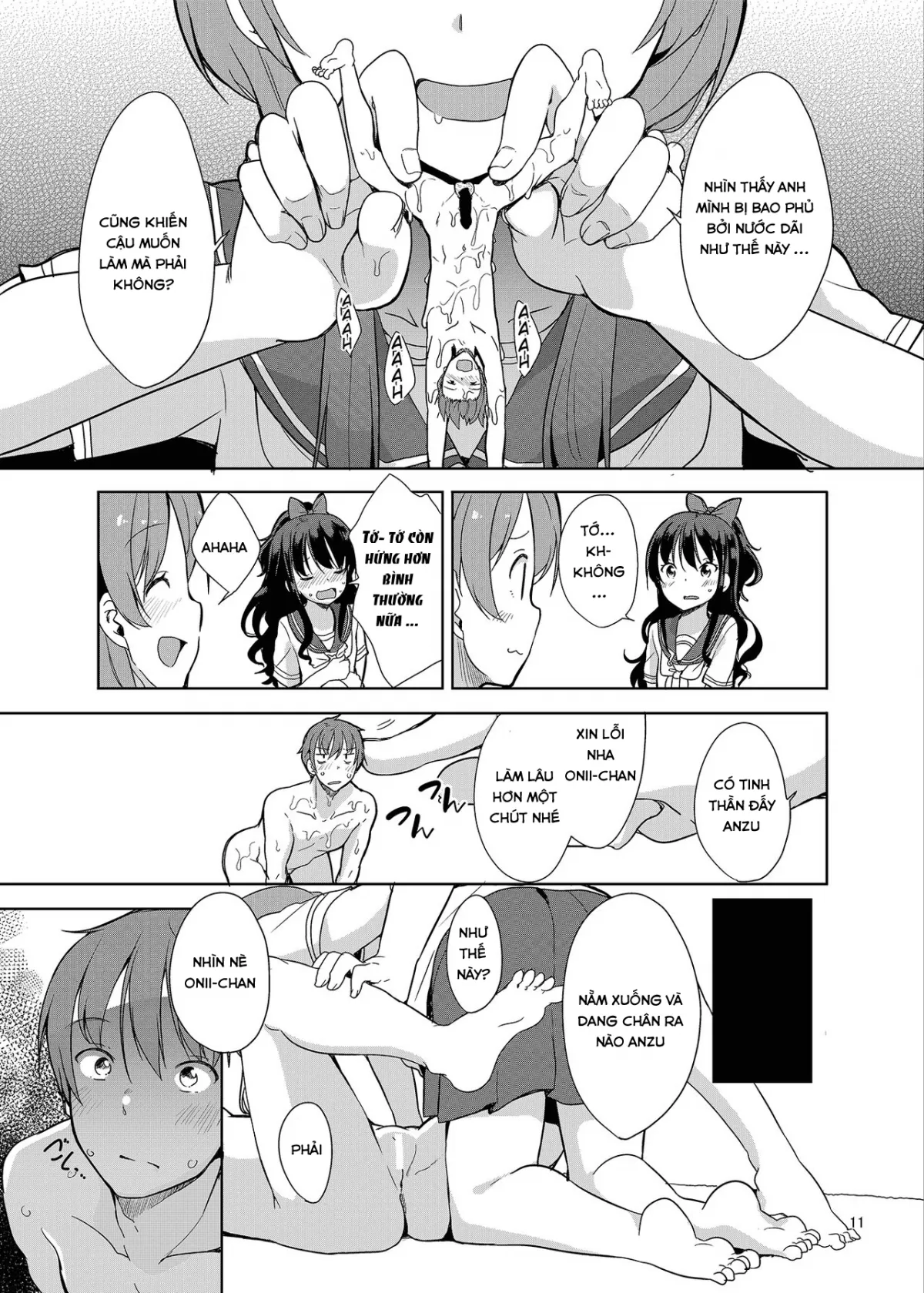 HentaiVN.net - Ảnh 12 - Những ngày [Little Sister With Grande Everyday] - Chap 2