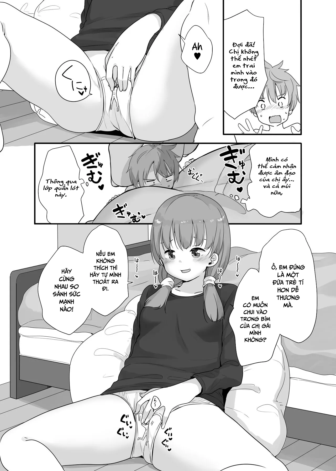 HentaiVN.net - Ảnh 11 - Những ngày [Little Sister With Grande Everyday] - Chap 3