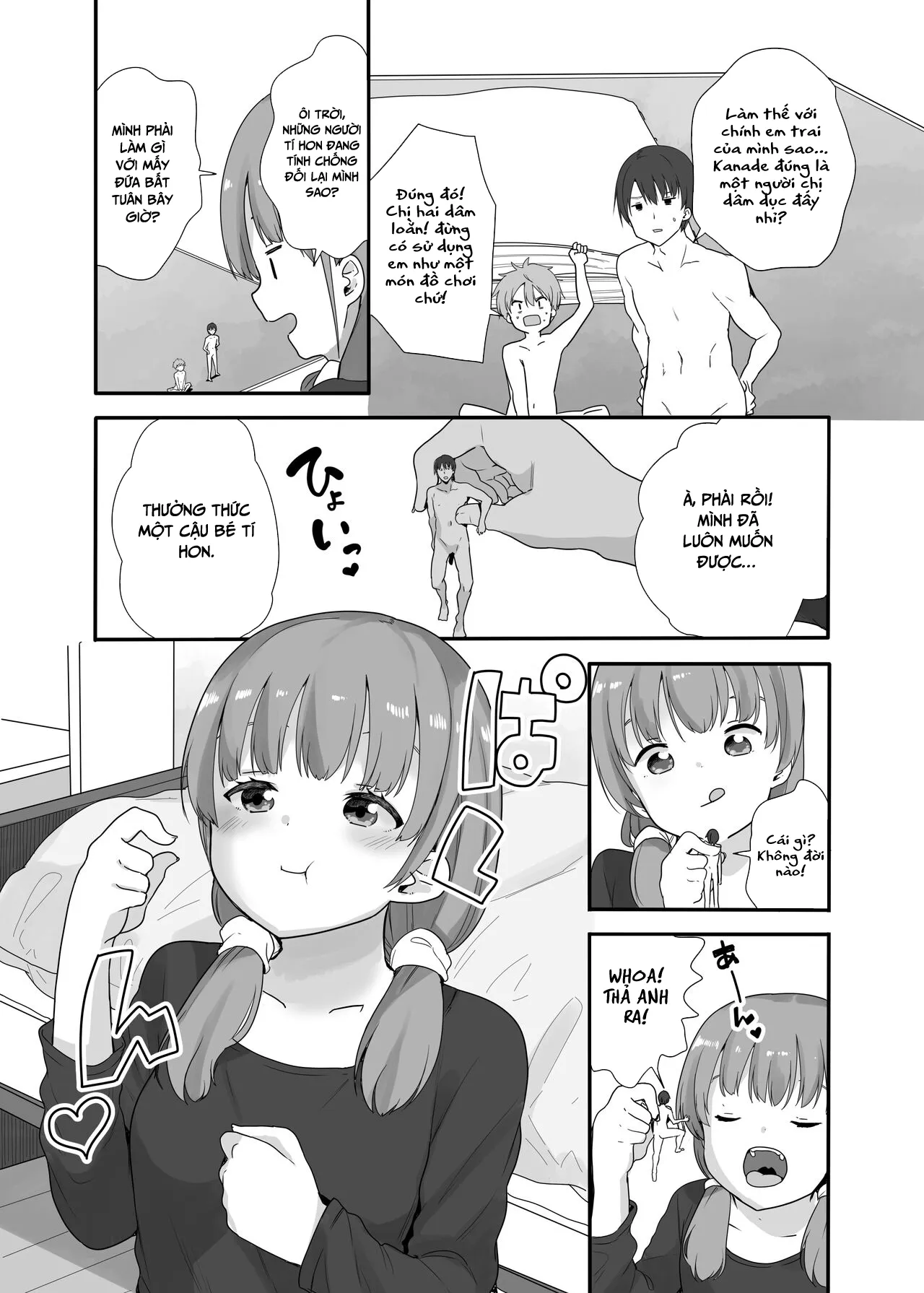 HentaiVN.net - Ảnh 7 - Những ngày [Little Sister With Grande Everyday] - Chap 3