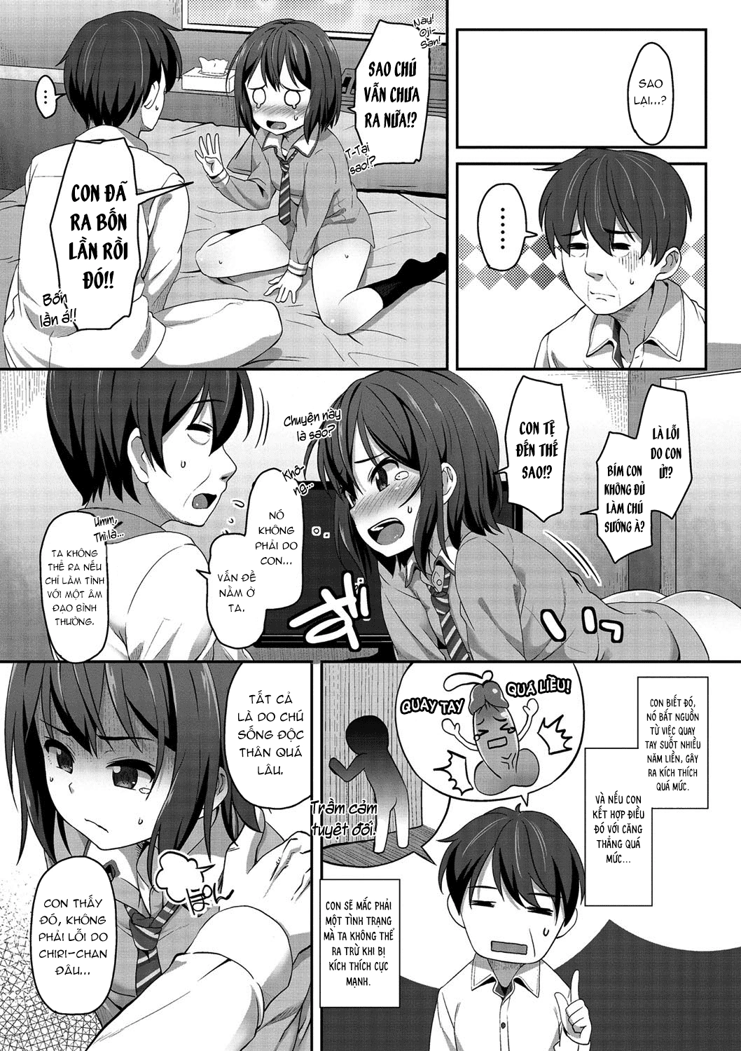 HentaiVN.net - Ảnh 13 - Cô bé thiên thần tôi gặp trên cầu. - Oneshot