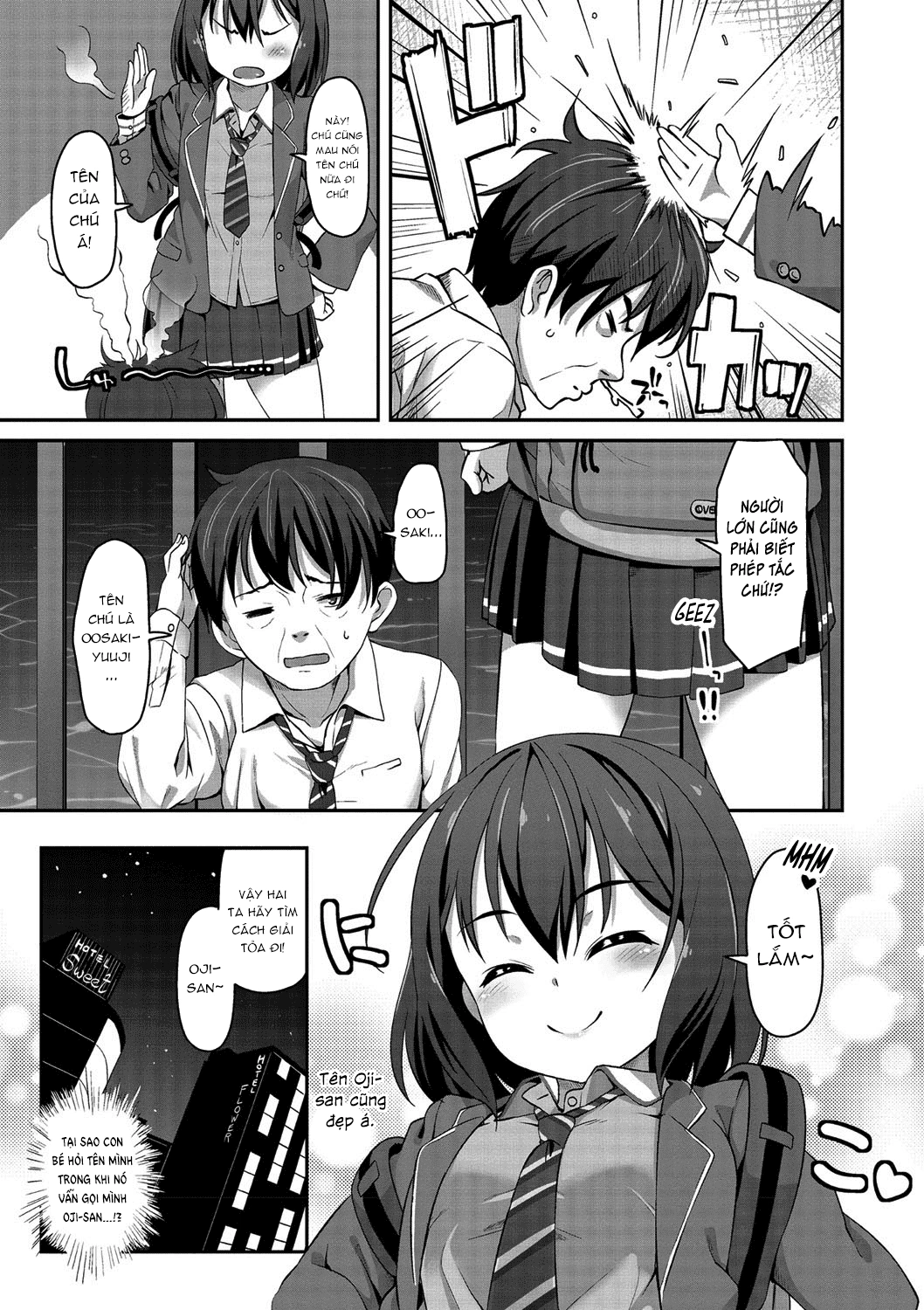 HentaiVN.net - Ảnh 4 - Cô bé thiên thần tôi gặp trên cầu. - Oneshot