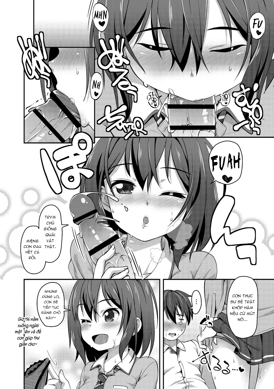 HentaiVN.net - Ảnh 9 - Cô bé thiên thần tôi gặp trên cầu. - Oneshot