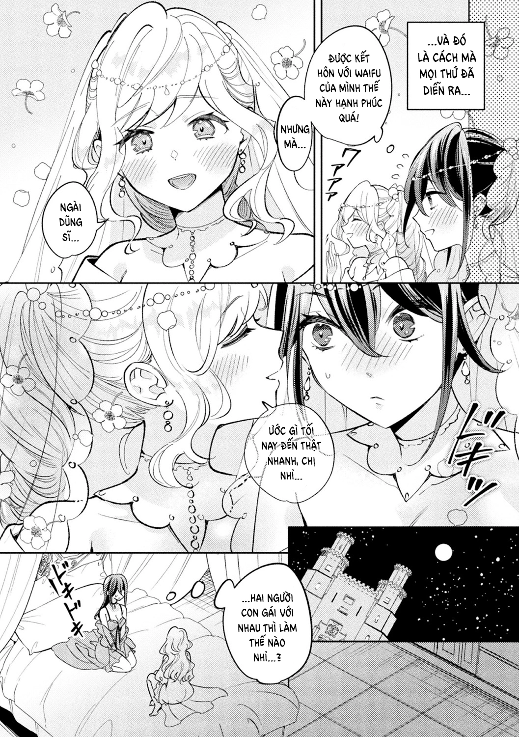 HentaiVN.net - Ảnh 6 - Hôn nhân Hạnh phúc cùng Waifu tại Dị giới - Oneshot