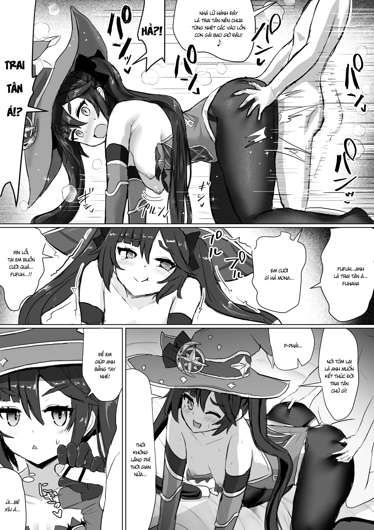 HentaiVN.net - Ảnh 7 - Bí mật của Mona [Mona no Himitsu; モナの秘密] - Oneshot