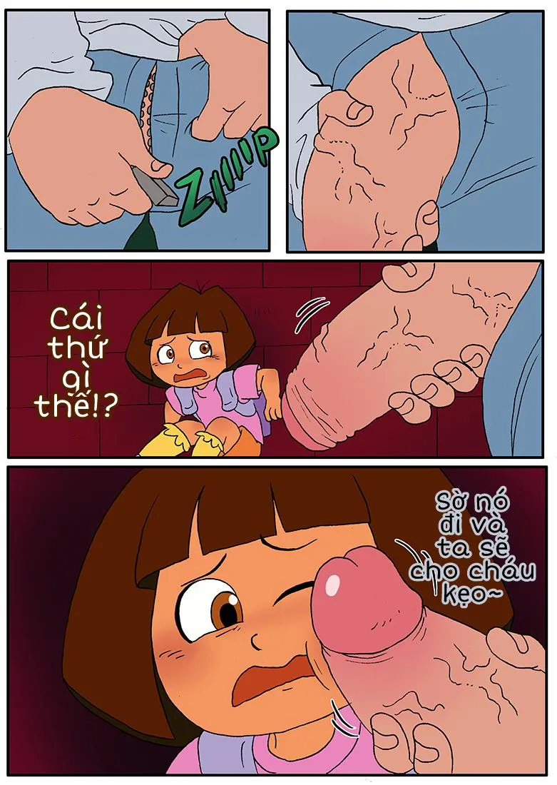 HentaiVN.net - Ảnh 5 - Đừng đi vào ngõ tối (Dora the Explorer) - Oneshot