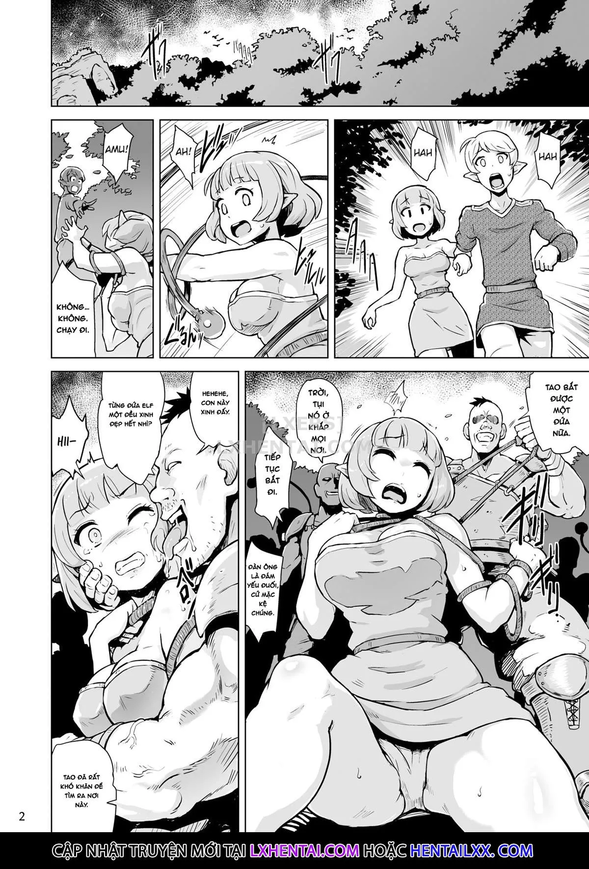HentaiVN.net - Ảnh 4 - The Song Of The Lust-Crazed Elves [Inyoku Ni Kuruishi Elf-Tachi No Uta] - Oneshot