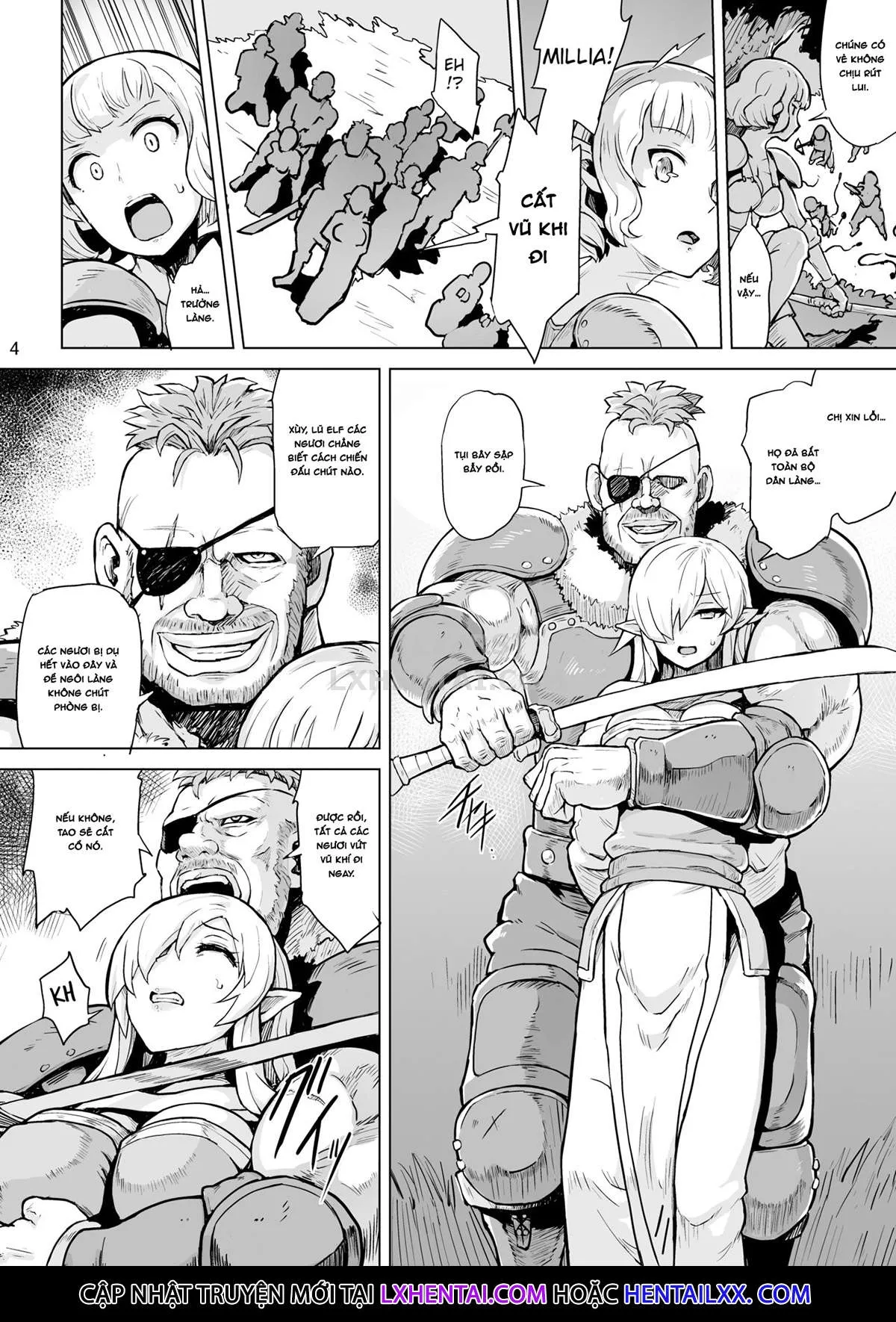 HentaiVN.net - Ảnh 6 - The Song Of The Lust-Crazed Elves [Inyoku Ni Kuruishi Elf-Tachi No Uta] - Oneshot