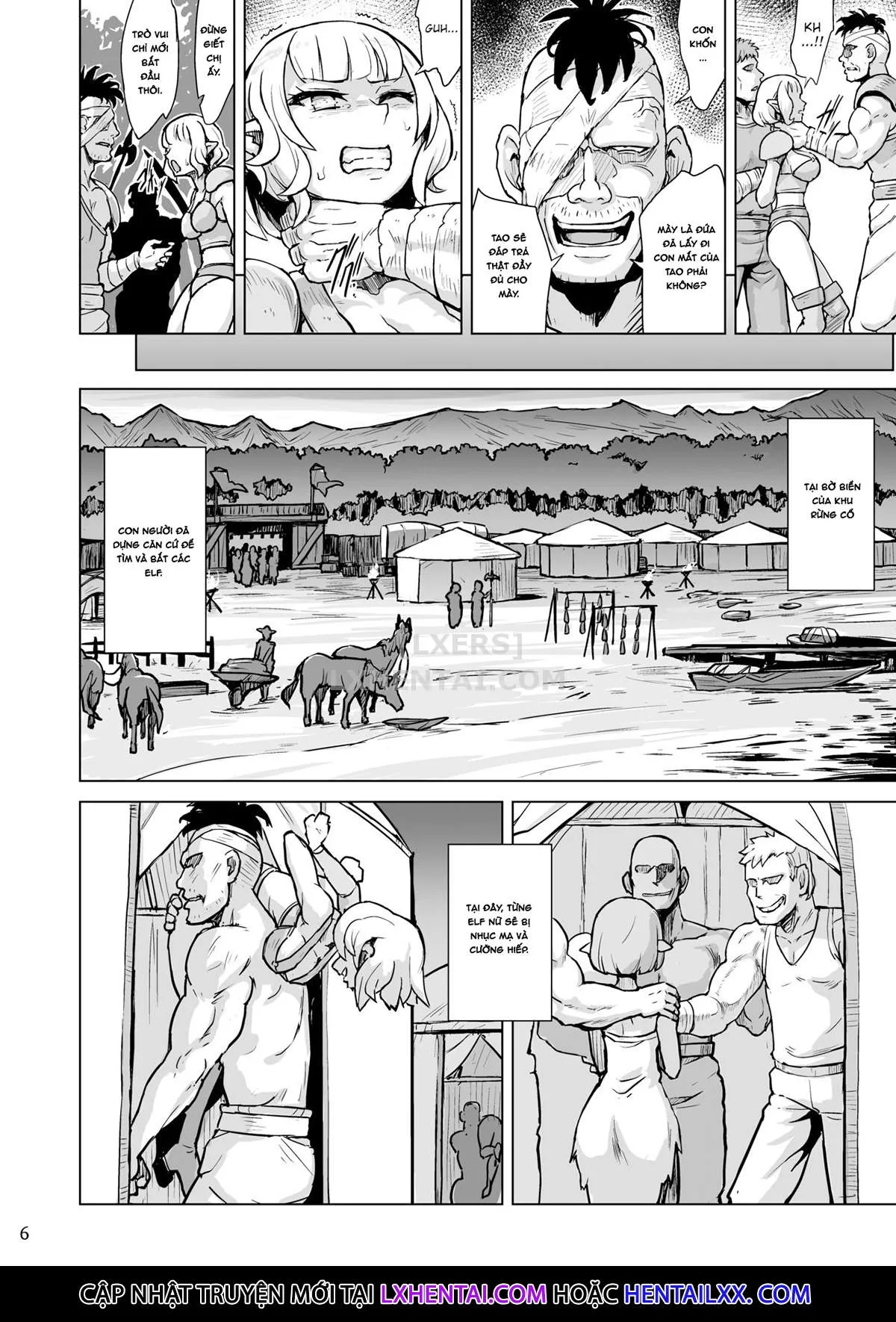 HentaiVN.net - Ảnh 8 - The Song Of The Lust-Crazed Elves [Inyoku Ni Kuruishi Elf-Tachi No Uta] - Oneshot