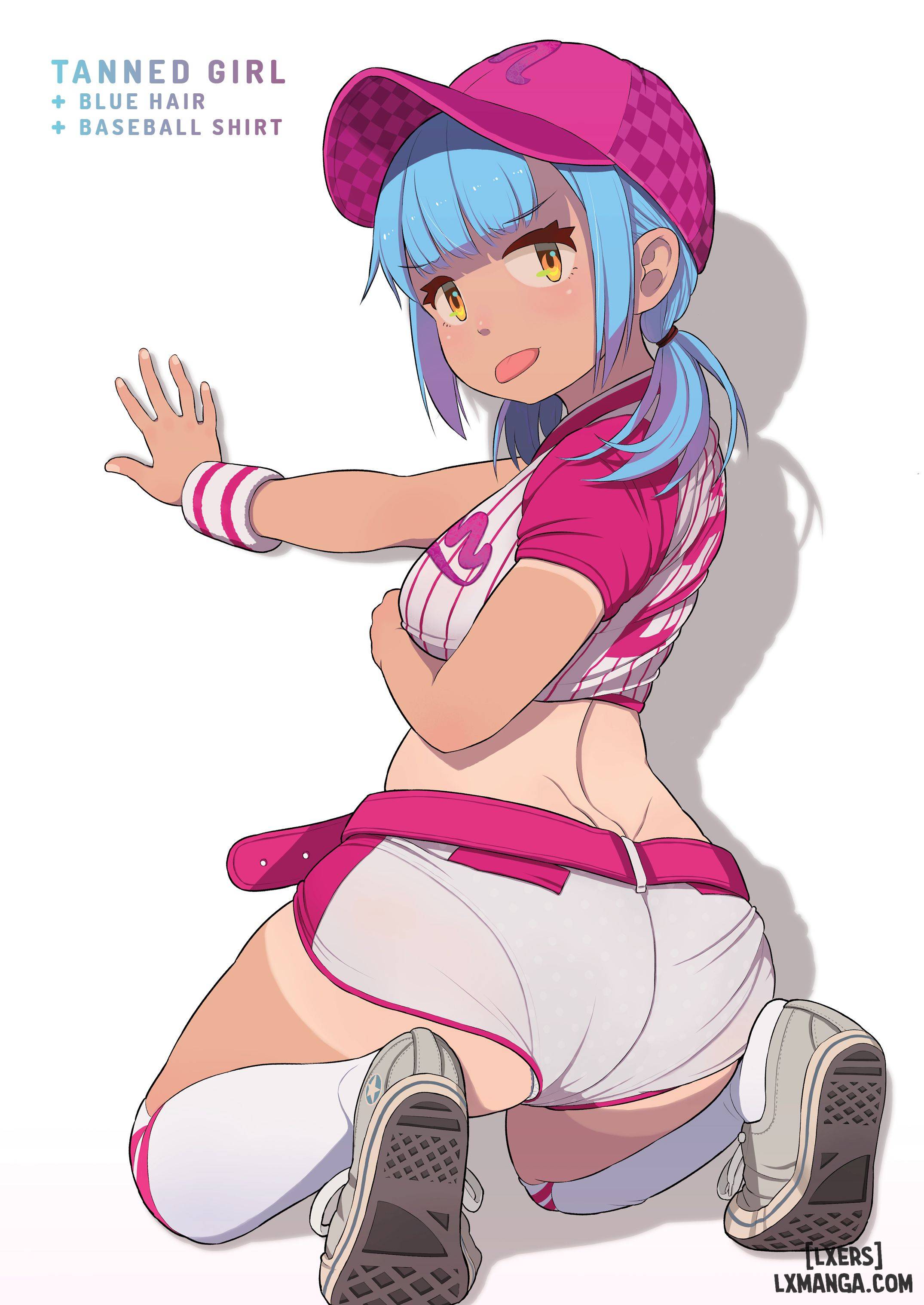 HentaiVN.net - Ảnh 35 - Tanned Girl + Blue Hair Anthology - OneShot
