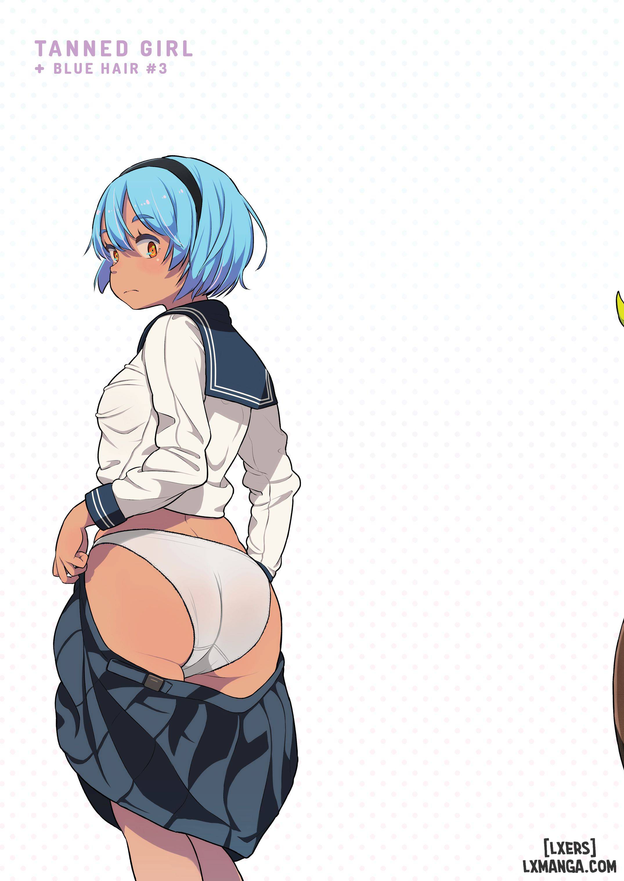 HentaiVN.net - Ảnh 43 - Tanned Girl + Blue Hair Anthology - OneShot