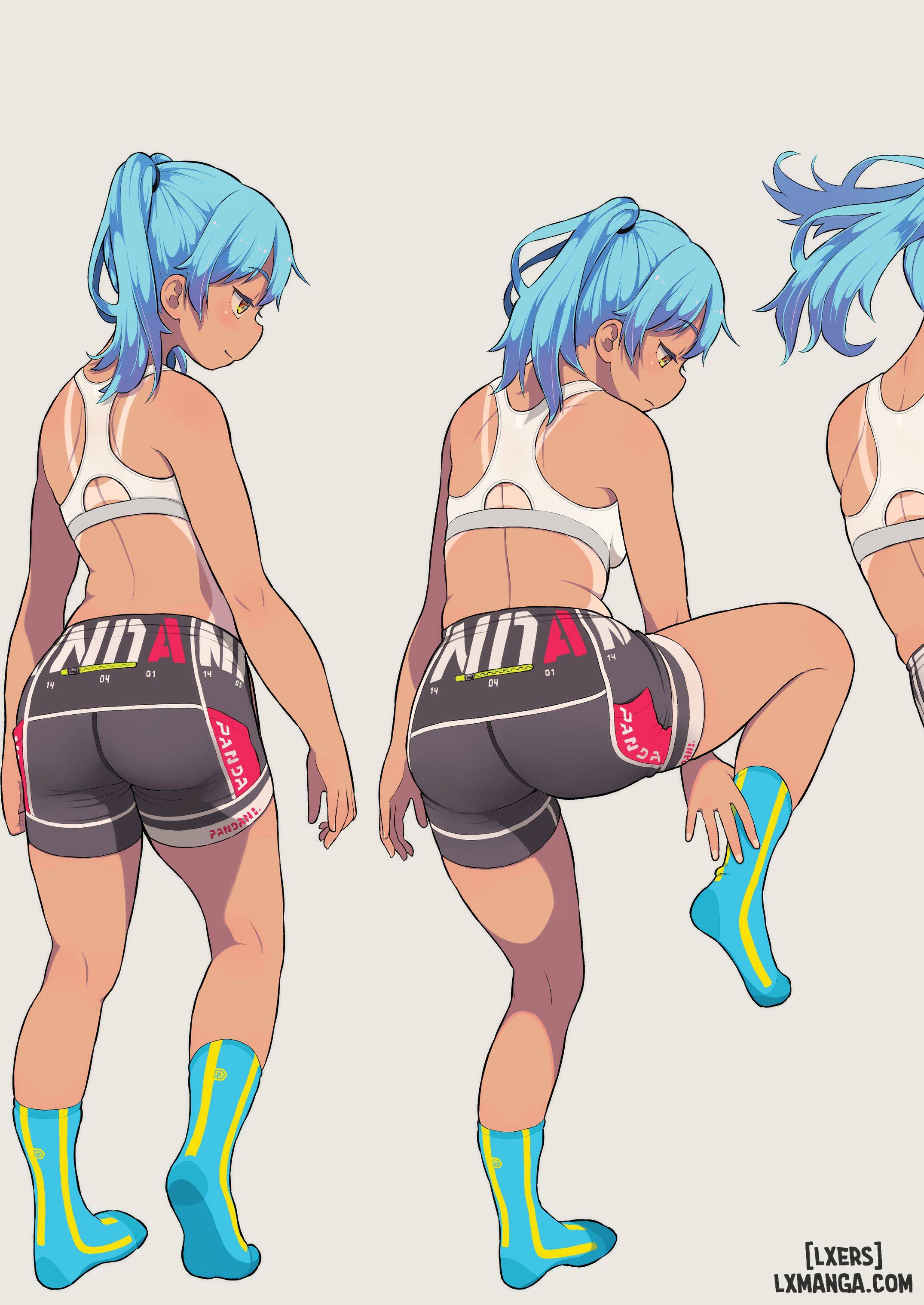 HentaiVN.net - Ảnh 51 - Tanned Girl + Blue Hair Anthology - OneShot