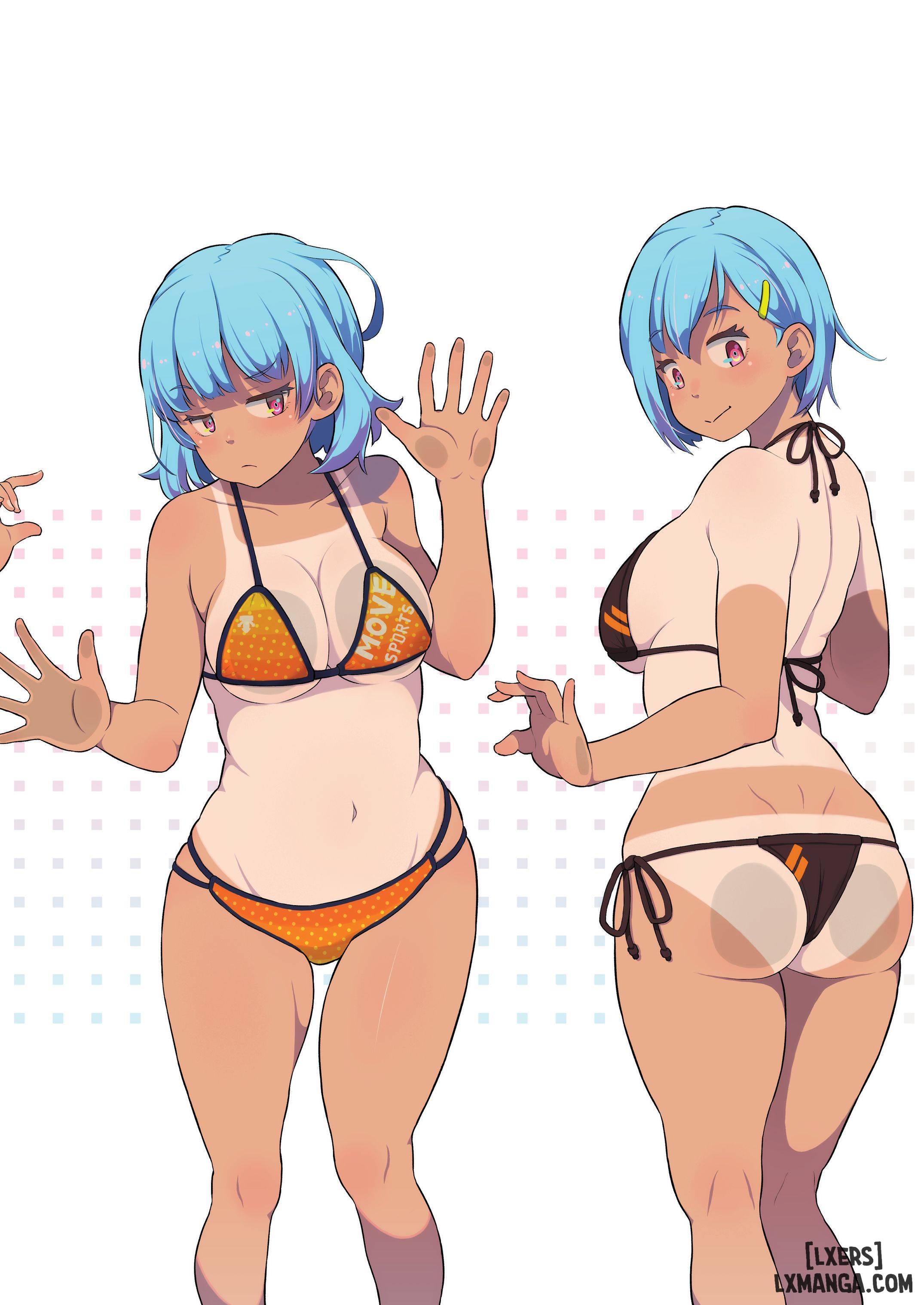 HentaiVN.net - Ảnh 58 - Tanned Girl + Blue Hair Anthology - OneShot
