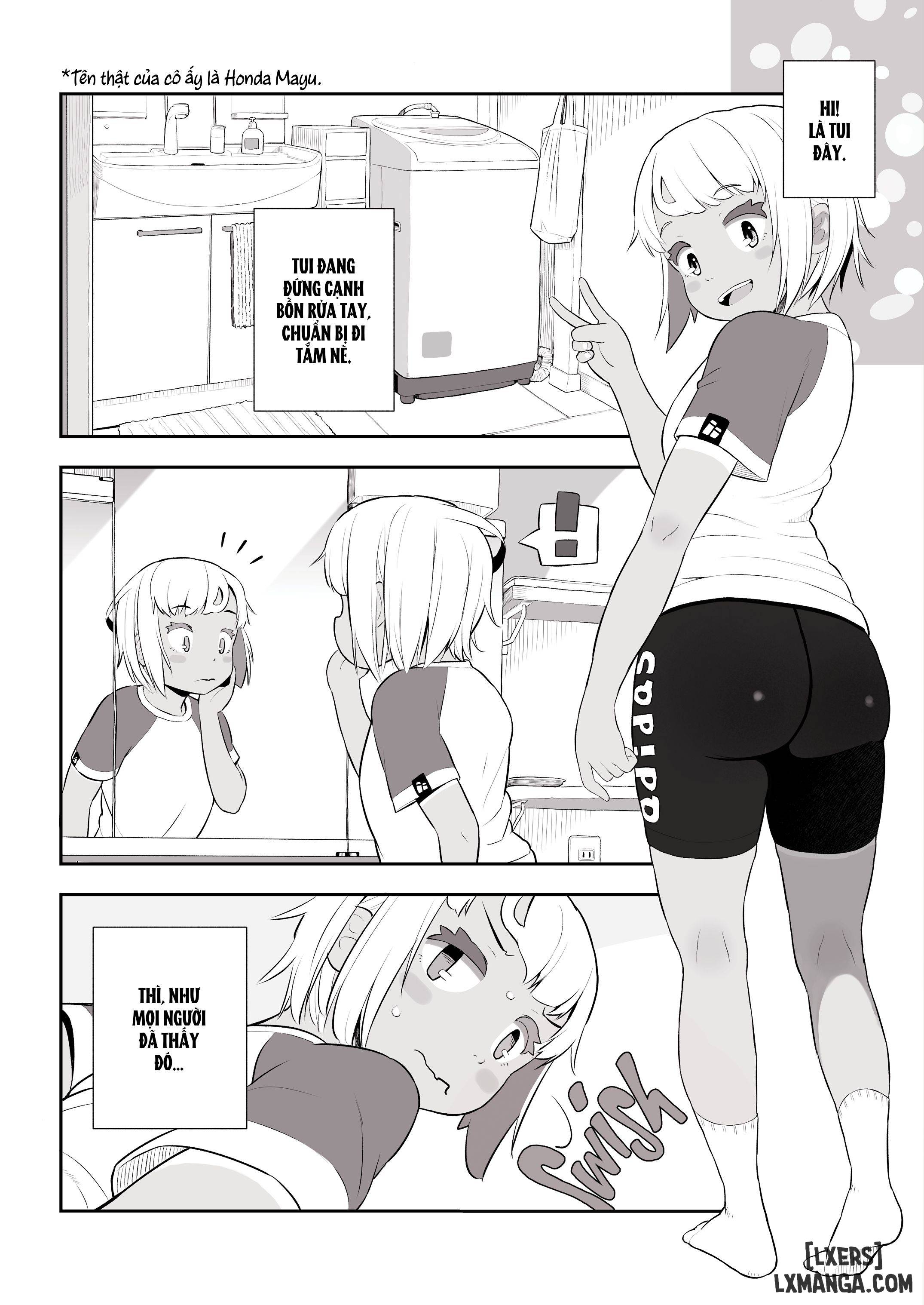 HentaiVN.net - Ảnh 7 - Tanned Girl + Blue Hair Anthology - OneShot