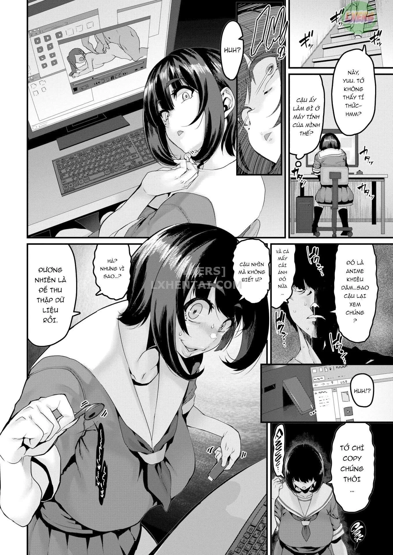 HentaiVN.net - Ảnh 5 - Gakkou e Ikou yo! - Oneshot