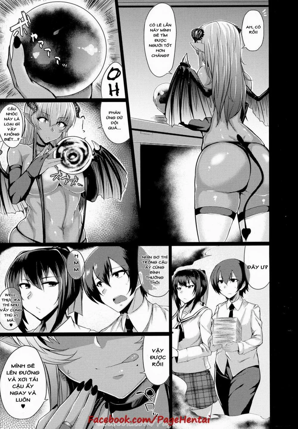 HentaiVN.net - Ảnh 4 - Succubus Panic - Chương 1