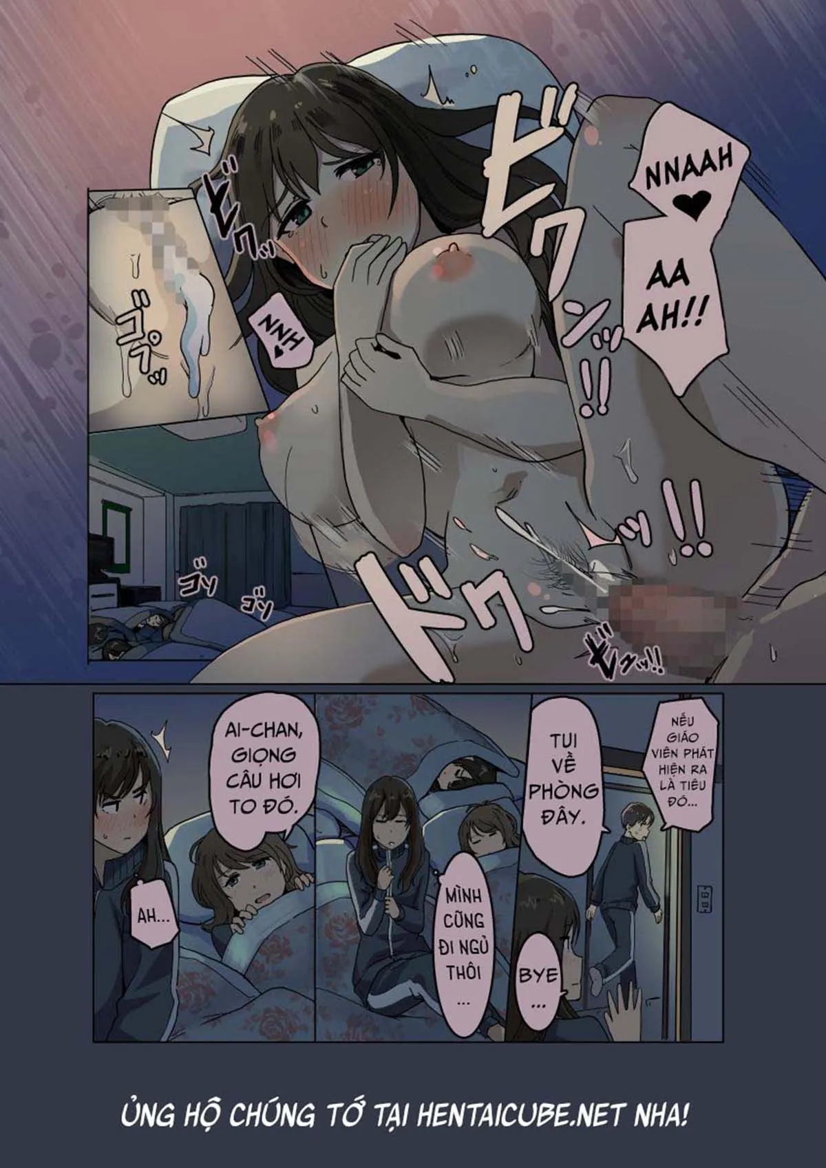 HentaiVN.net - Ảnh 13 - Shuugaku Ryokou No Bus No Naka De - Oneshot
