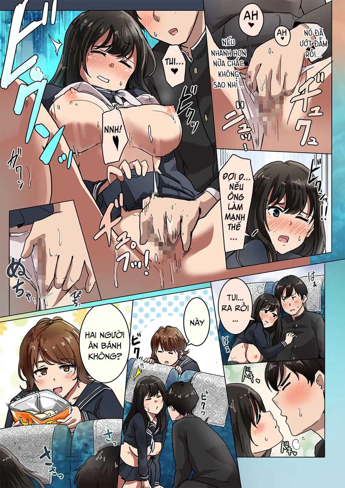 HentaiVN.net - Ảnh 4 - Shuugaku Ryokou No Bus No Naka De - Oneshot