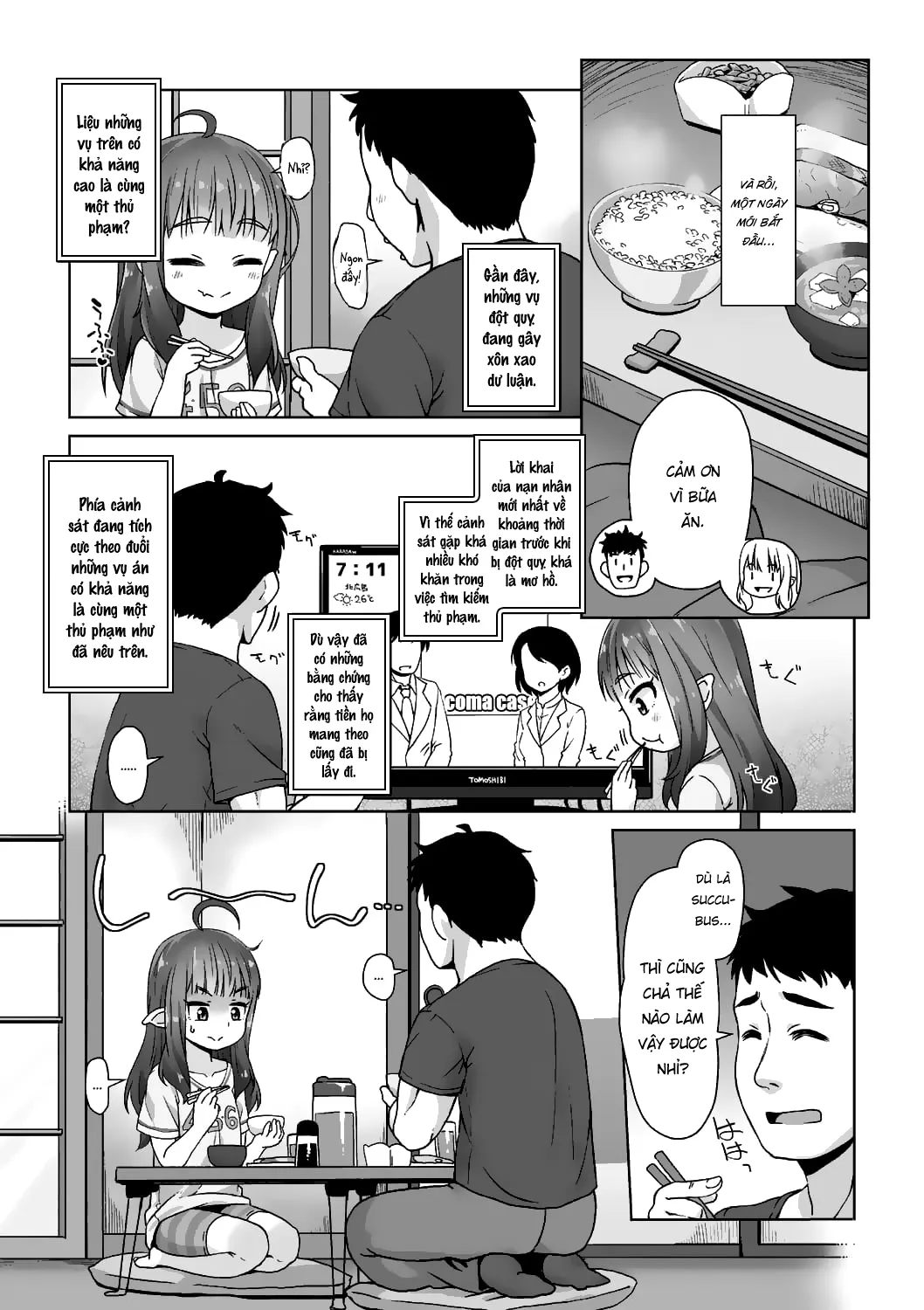HentaiVN.net - Ảnh 10 - Tấn công! Anh là bữa tối của em! [Totsugeki! Anata ga Bangohan; Attack! You're for dinner!] - Chap 2