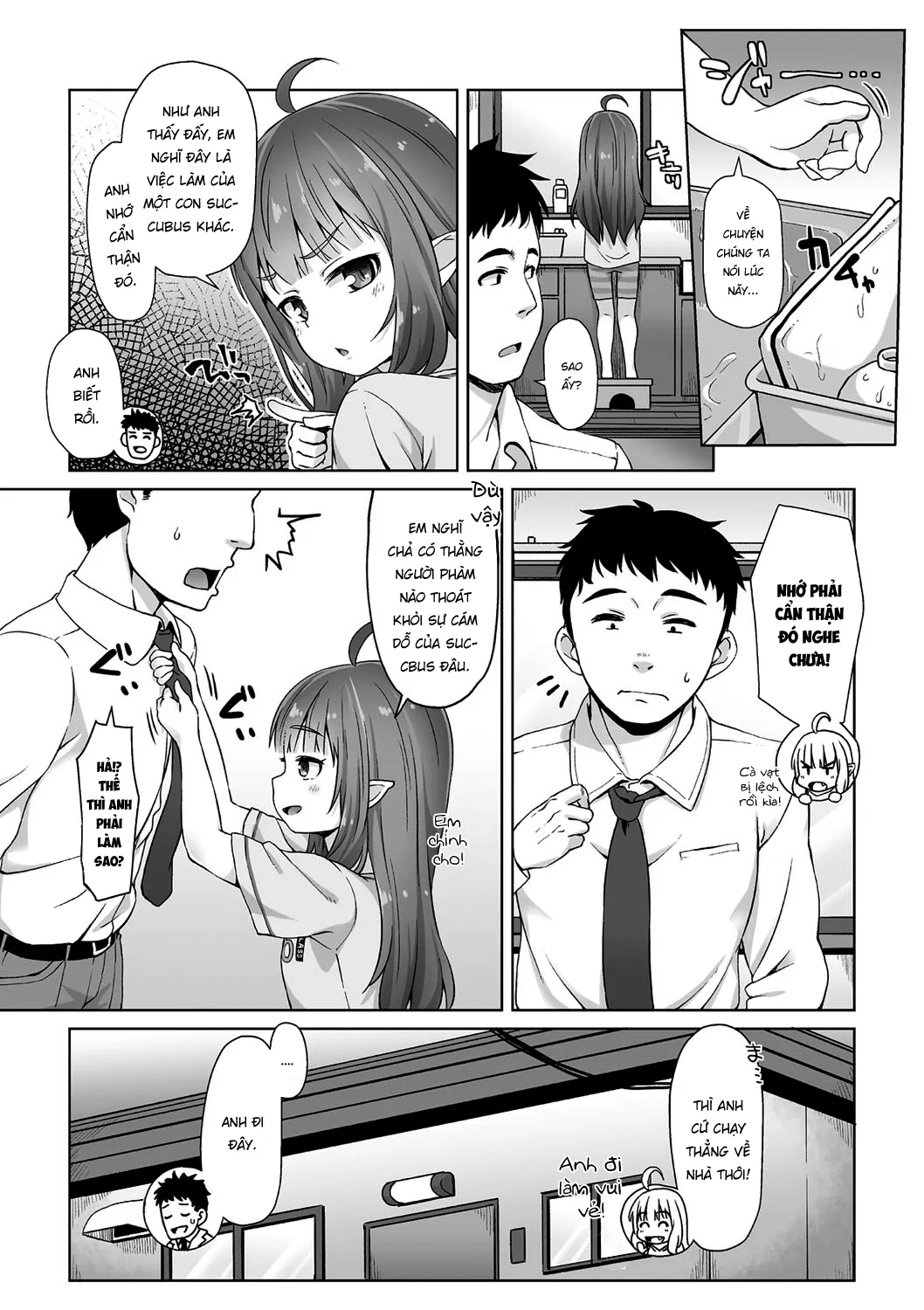 HentaiVN.net - Ảnh 12 - Tấn công! Anh là bữa tối của em! [Totsugeki! Anata ga Bangohan; Attack! You're for dinner!] - Chap 2