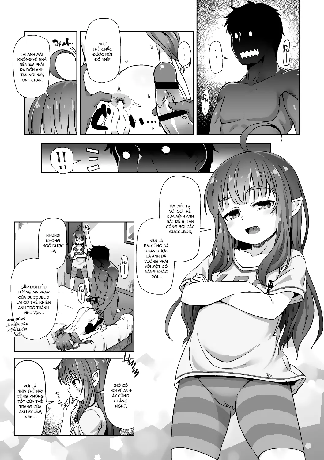 HentaiVN.net - Ảnh 9 - Tấn công! Anh là bữa tối của em! [Totsugeki! Anata ga Bangohan; Attack! You're for dinner!] - Chap 3