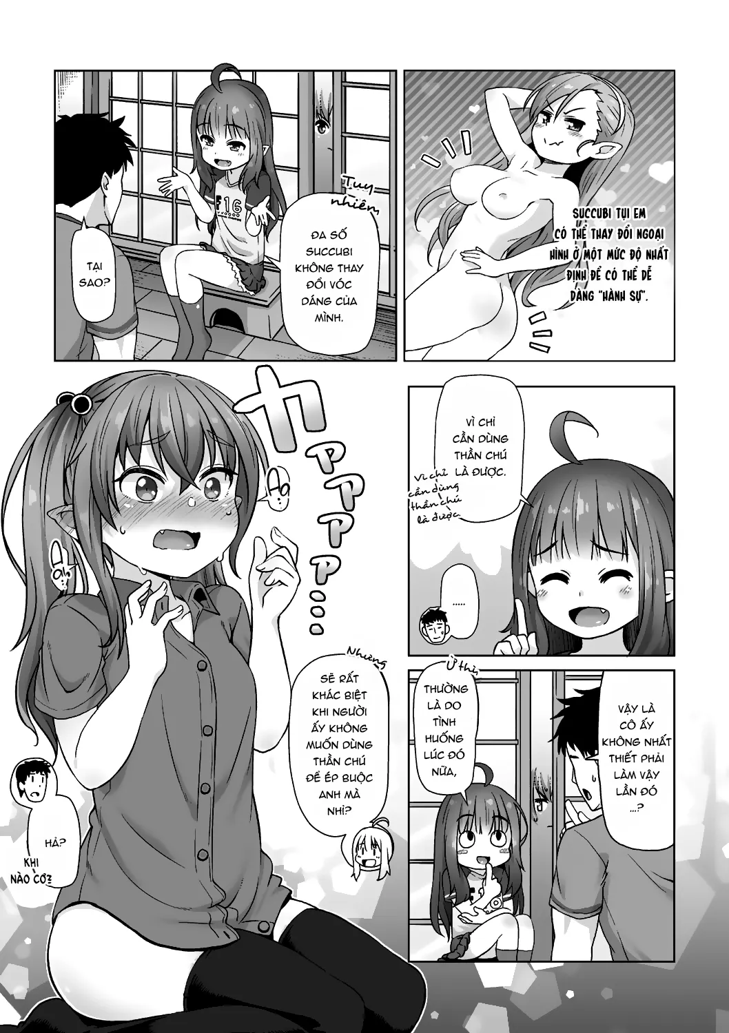 HentaiVN.net - Ảnh 21 - Tấn công! Anh là bữa tối của em! [Totsugeki! Anata ga Bangohan; Attack! You're for dinner!] - Chap 4