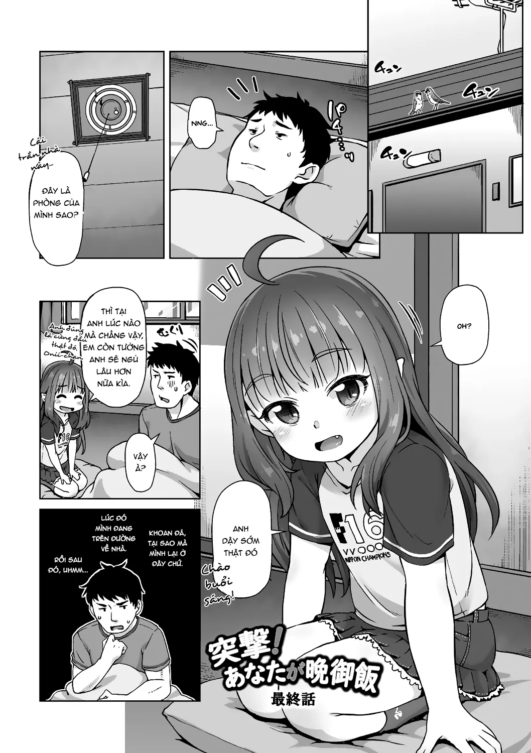 HentaiVN.net - Ảnh 3 - Tấn công! Anh là bữa tối của em! [Totsugeki! Anata ga Bangohan; Attack! You're for dinner!] - Chap 4
