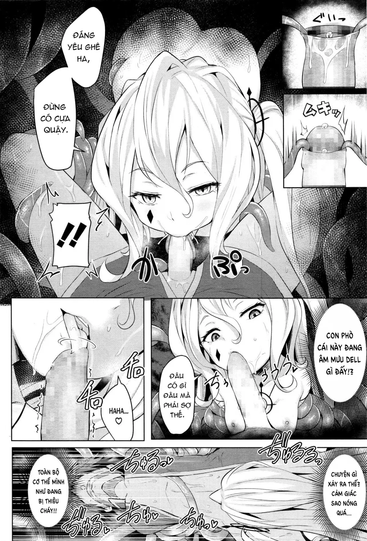 HentaiVN.net - Ảnh 13 - Sếch xúc tu cực múp [Tentacle act] - Oneshot